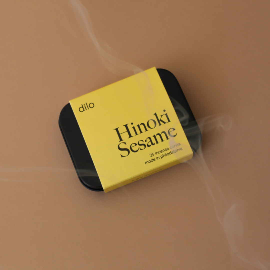 Hinoki Sesame Incense - dilo Elsewhere Collection