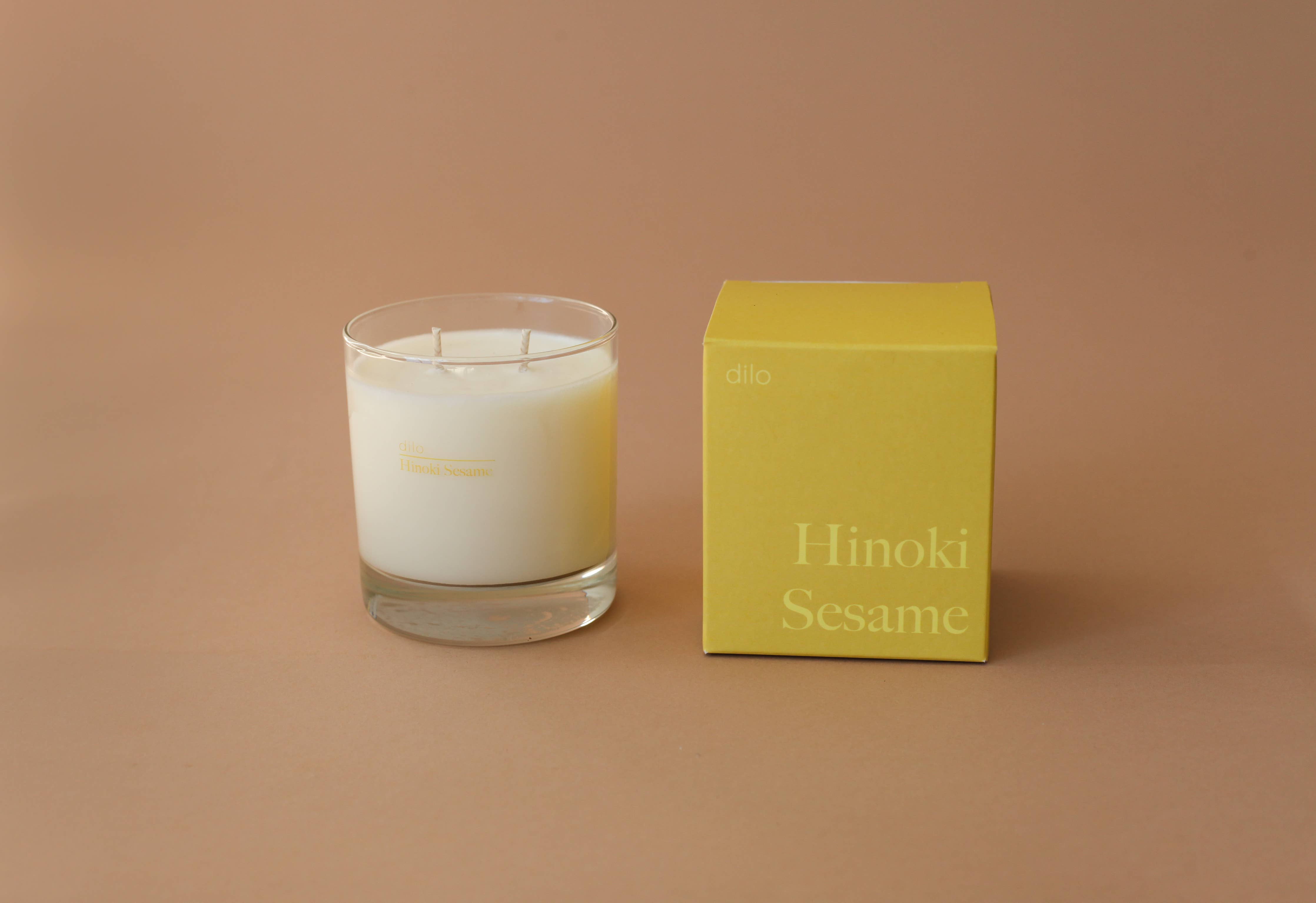 dilo- HINOKI SESAME CANDLE