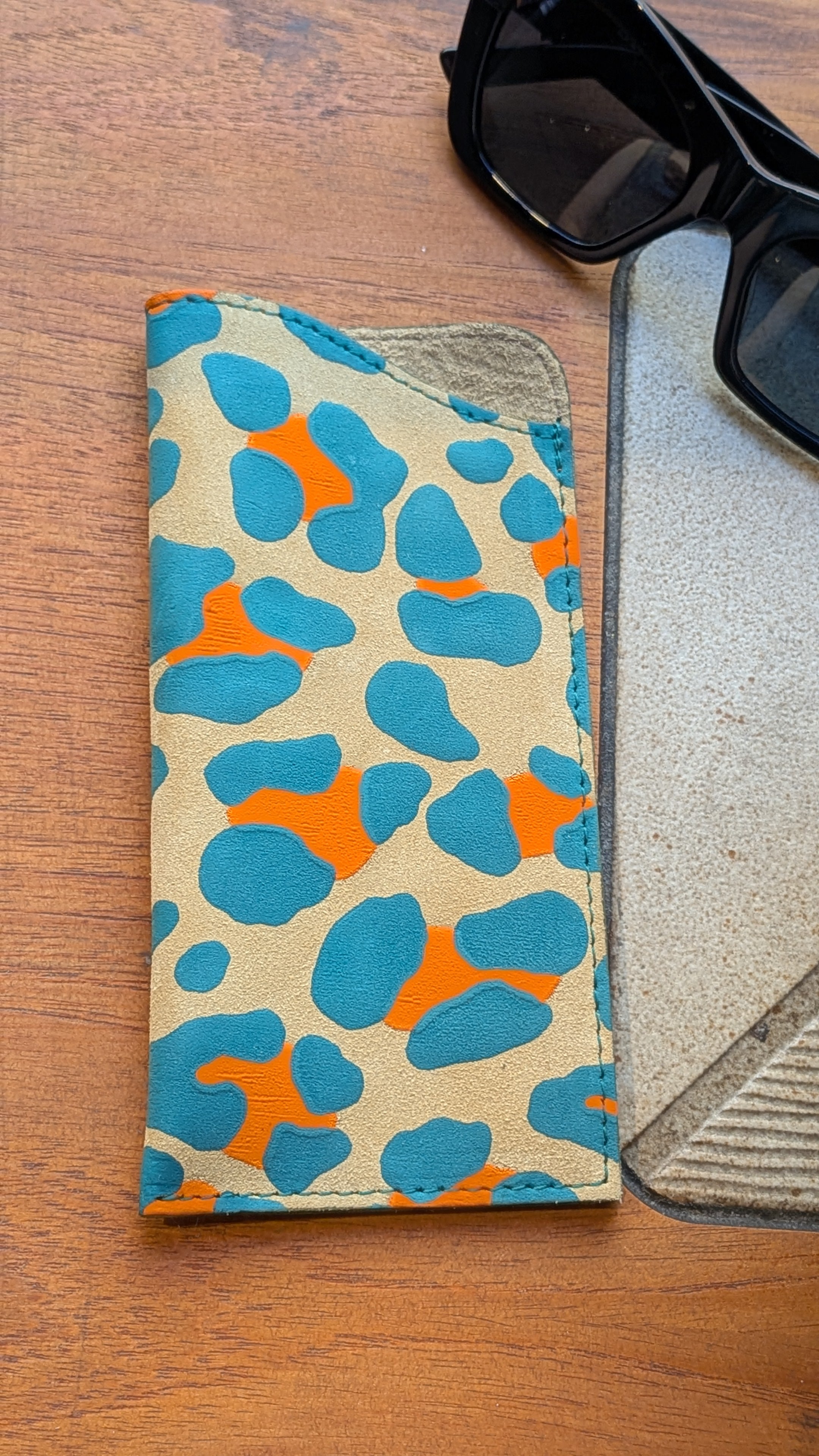 Kim White - Glasses Case - Leopard