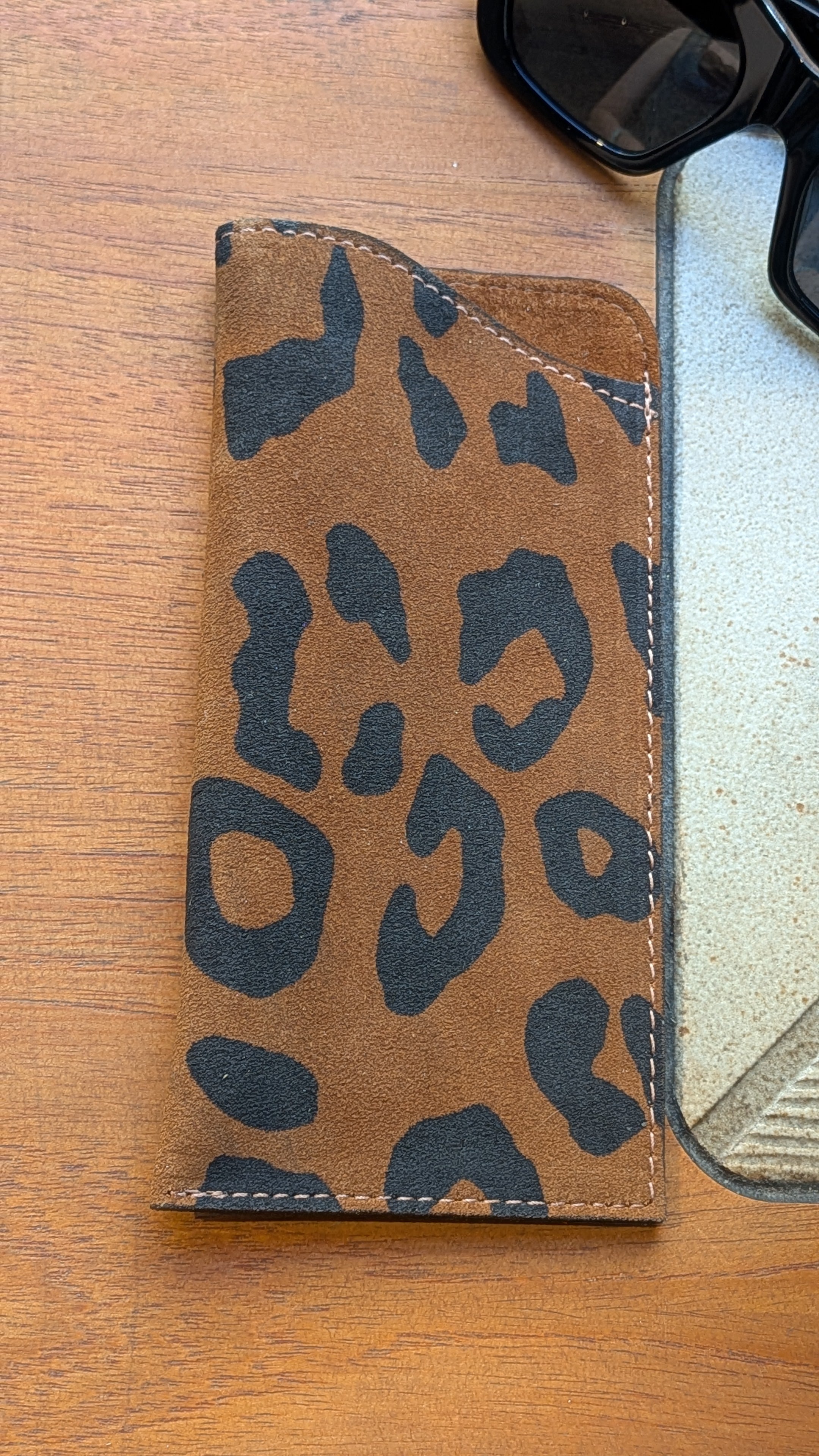 Kim White - Glasses Case - Leopard