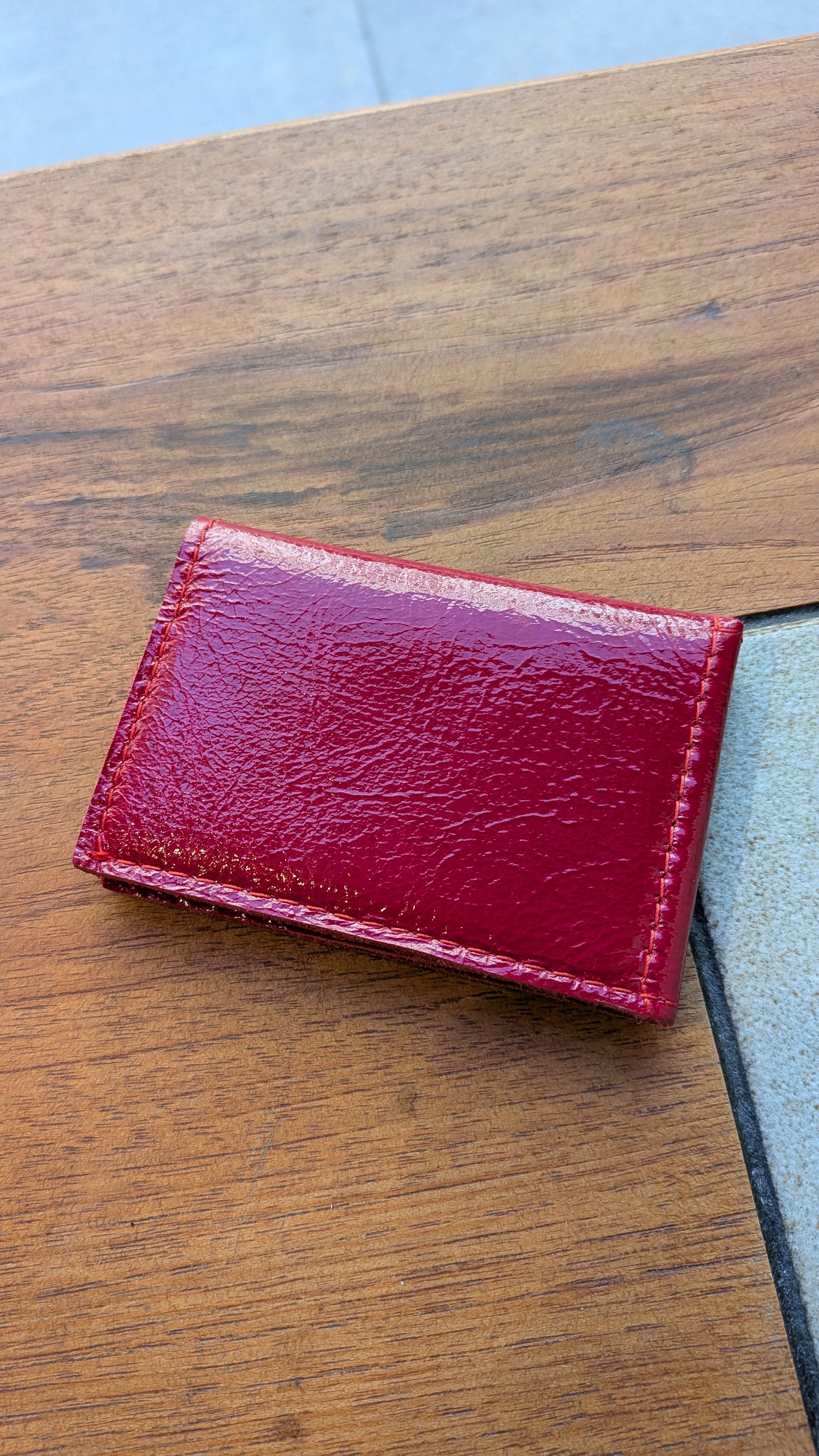 Kim White - Wallet - Red/Pink/Purple