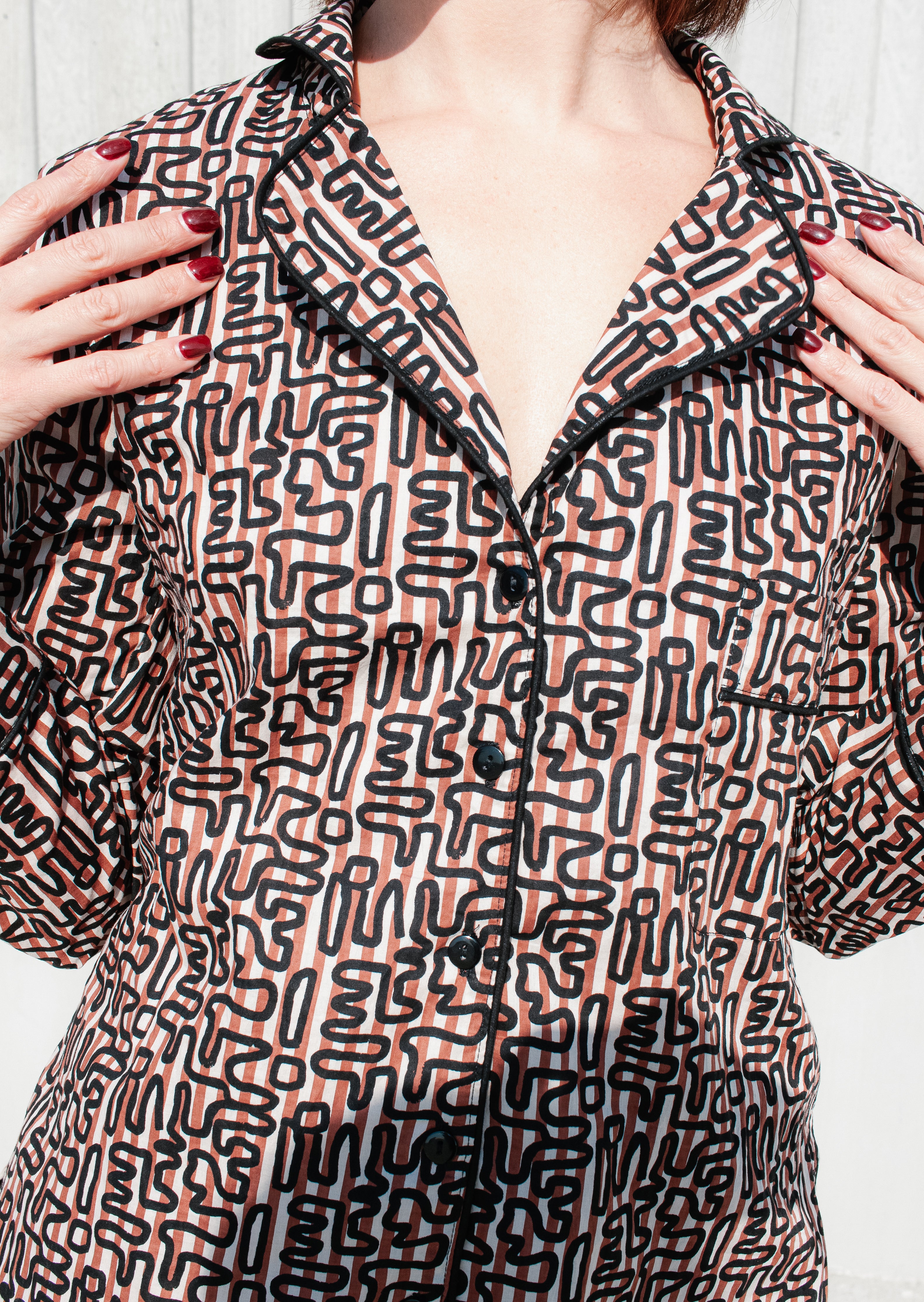 Maeve Pajama Set with Pouch