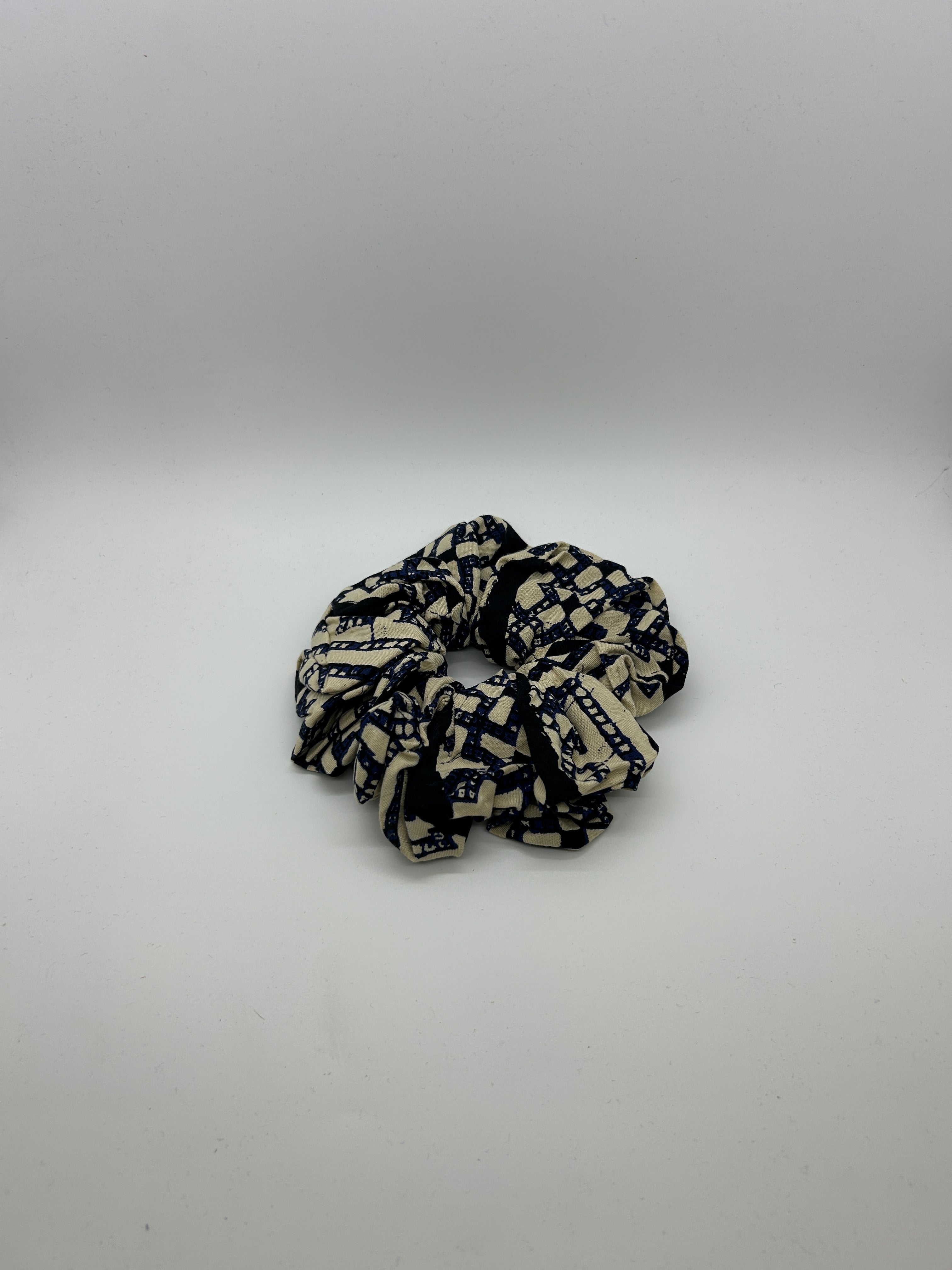 Scrunchie - Blue Temple