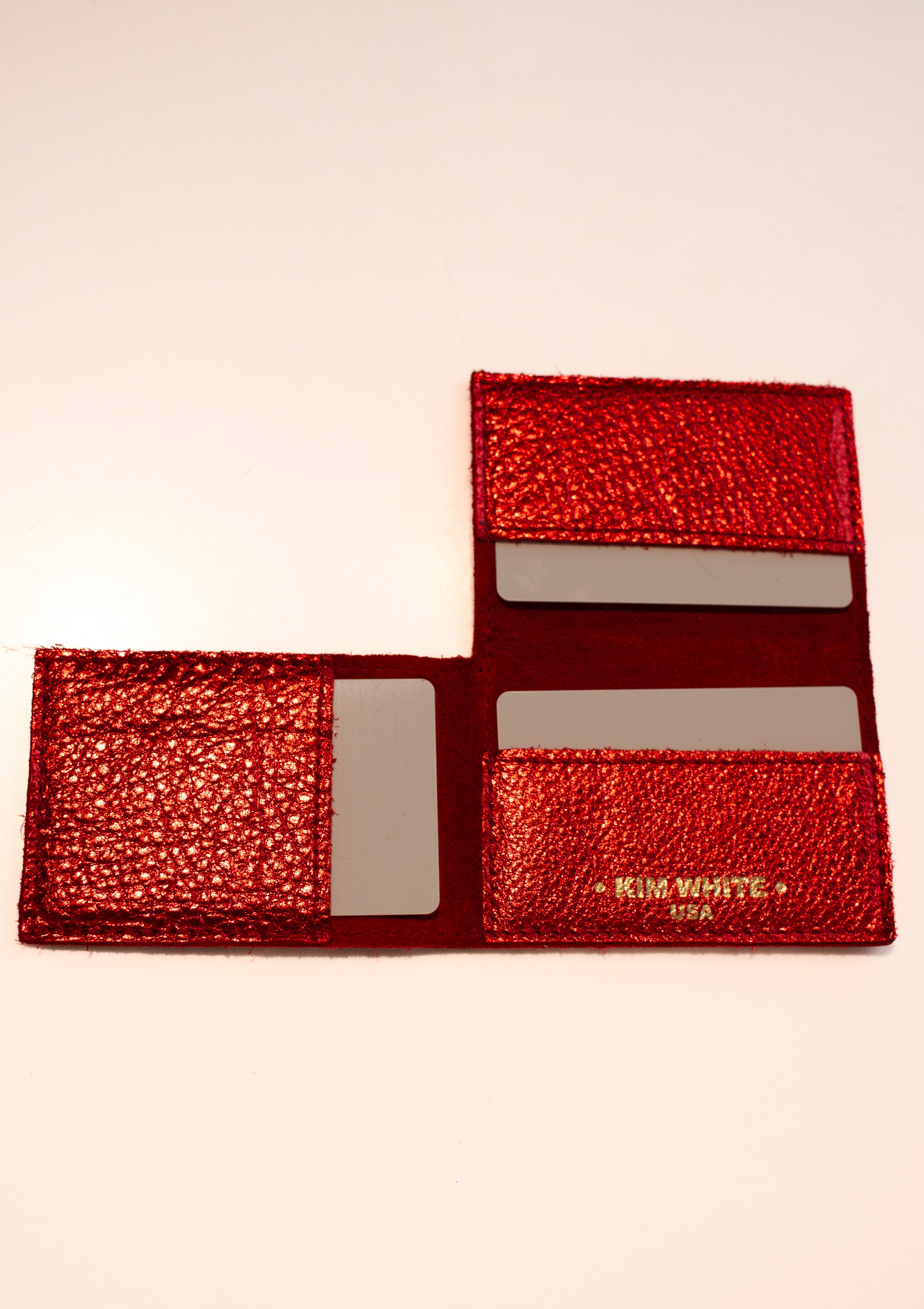 Kim White - Wallet - Red/Pink/Purple