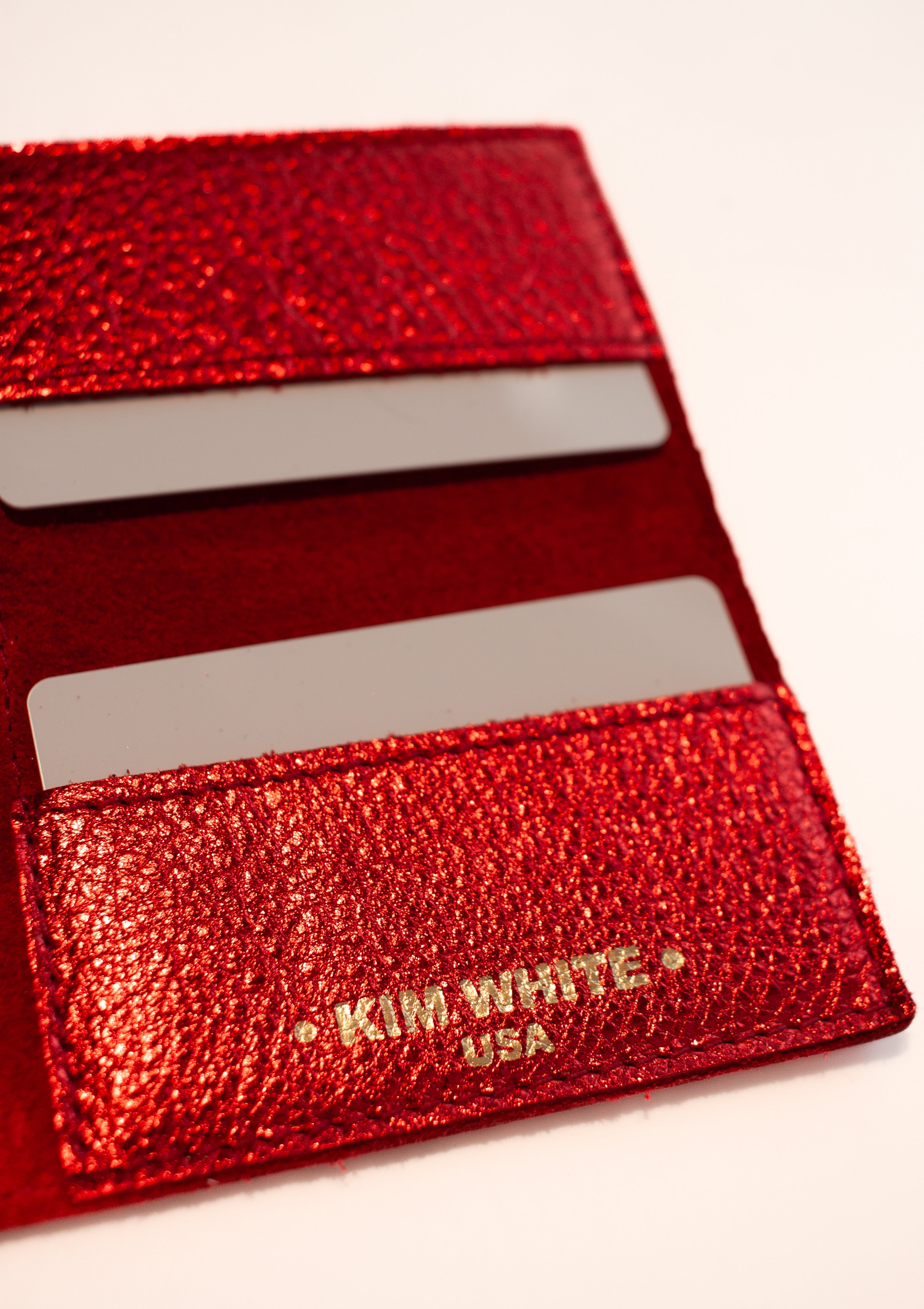 Kim White - Wallet - Red/Pink/Purple