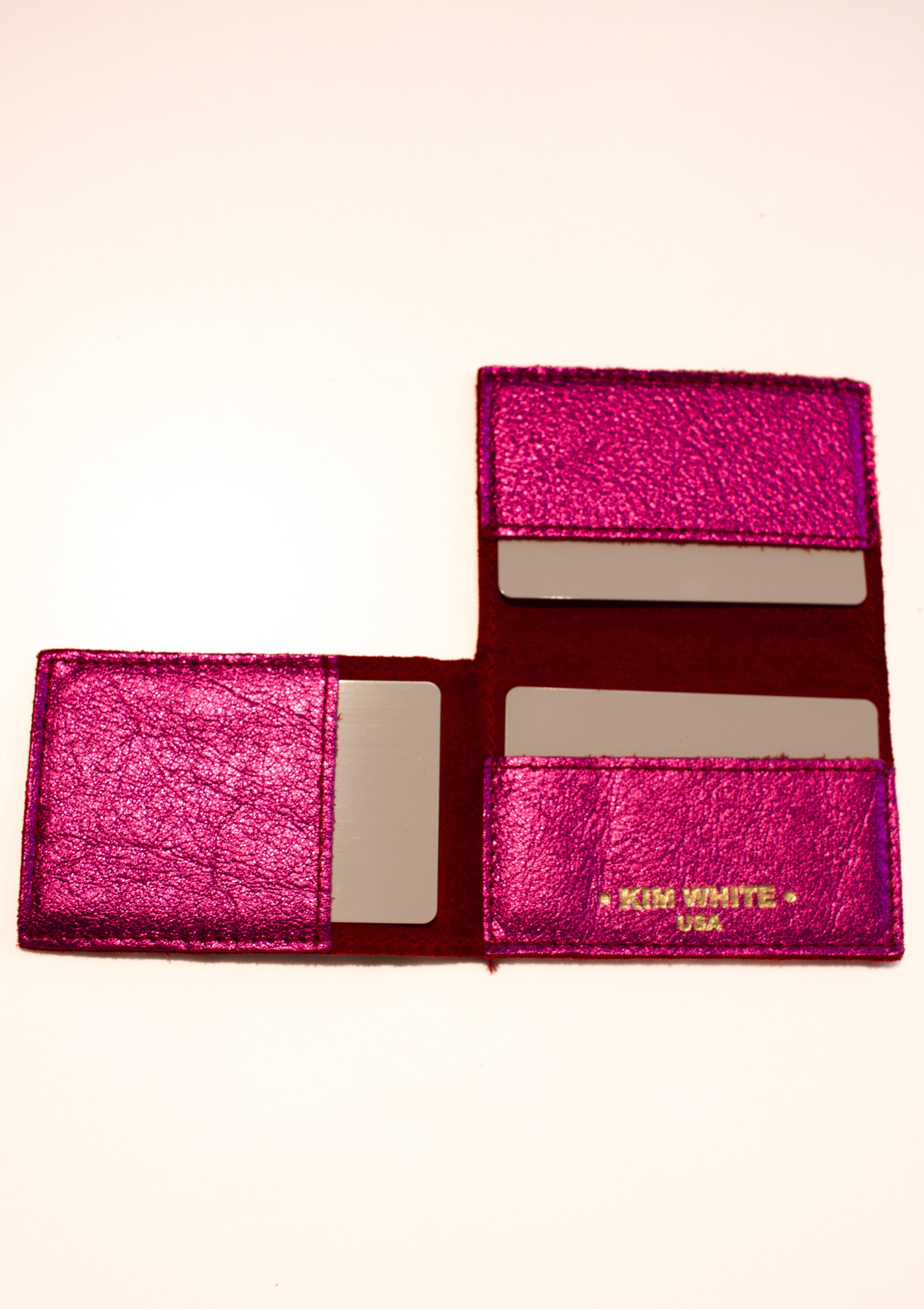 Kim White - Wallet - Red/Pink/Purple