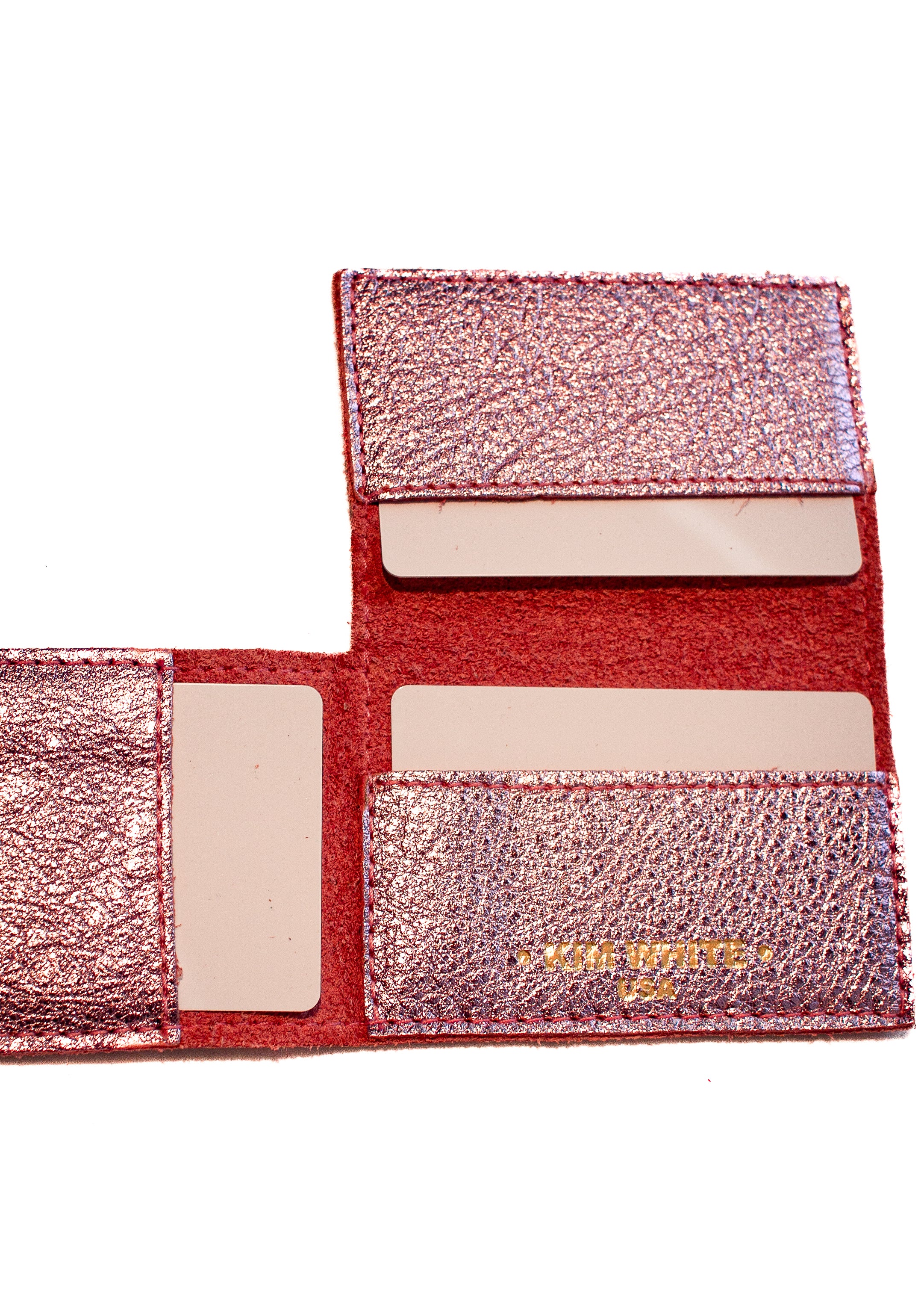 Kim White - Wallet - Red/Pink/Purple