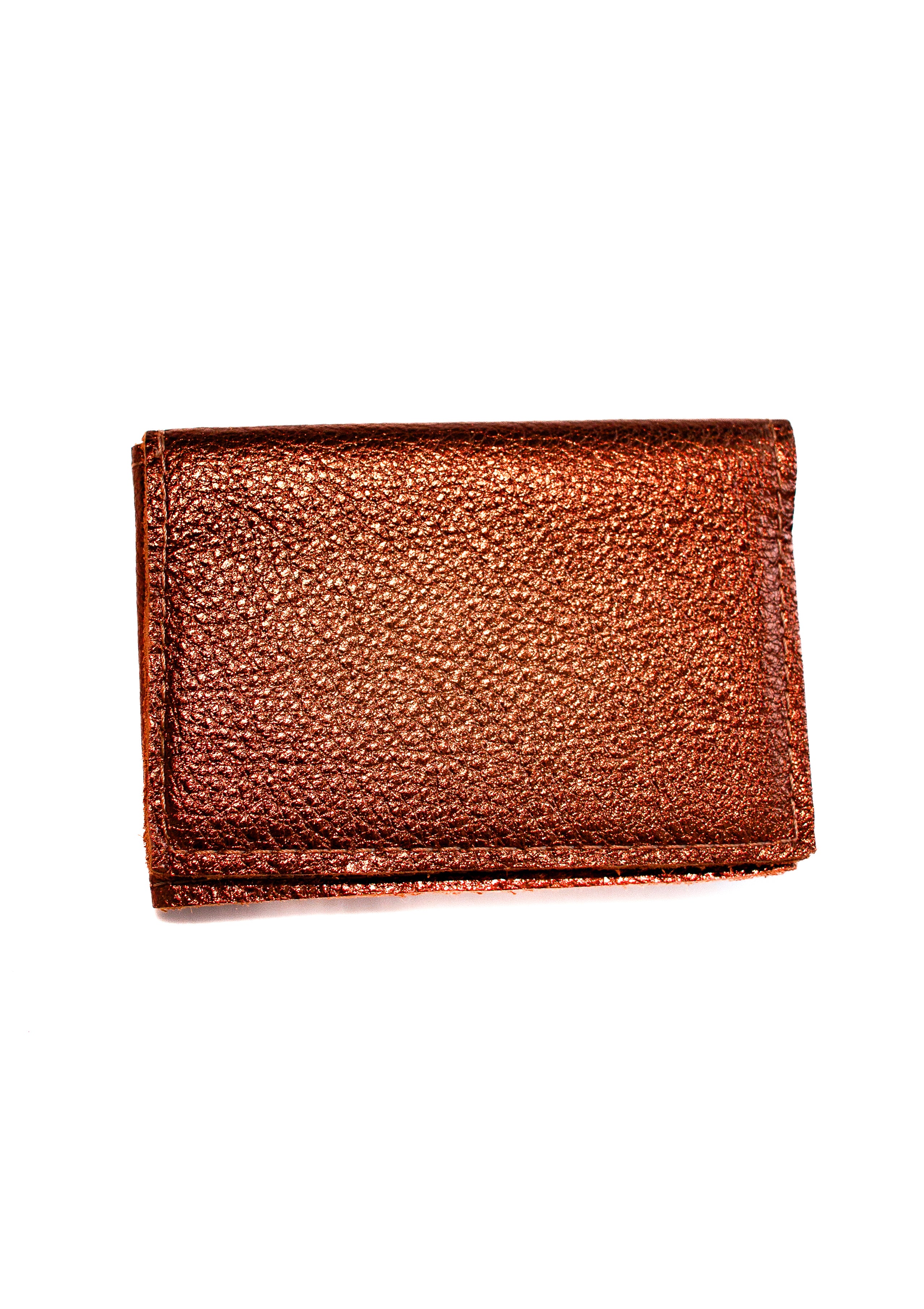 Kim White - Wallet - Brown/Silver