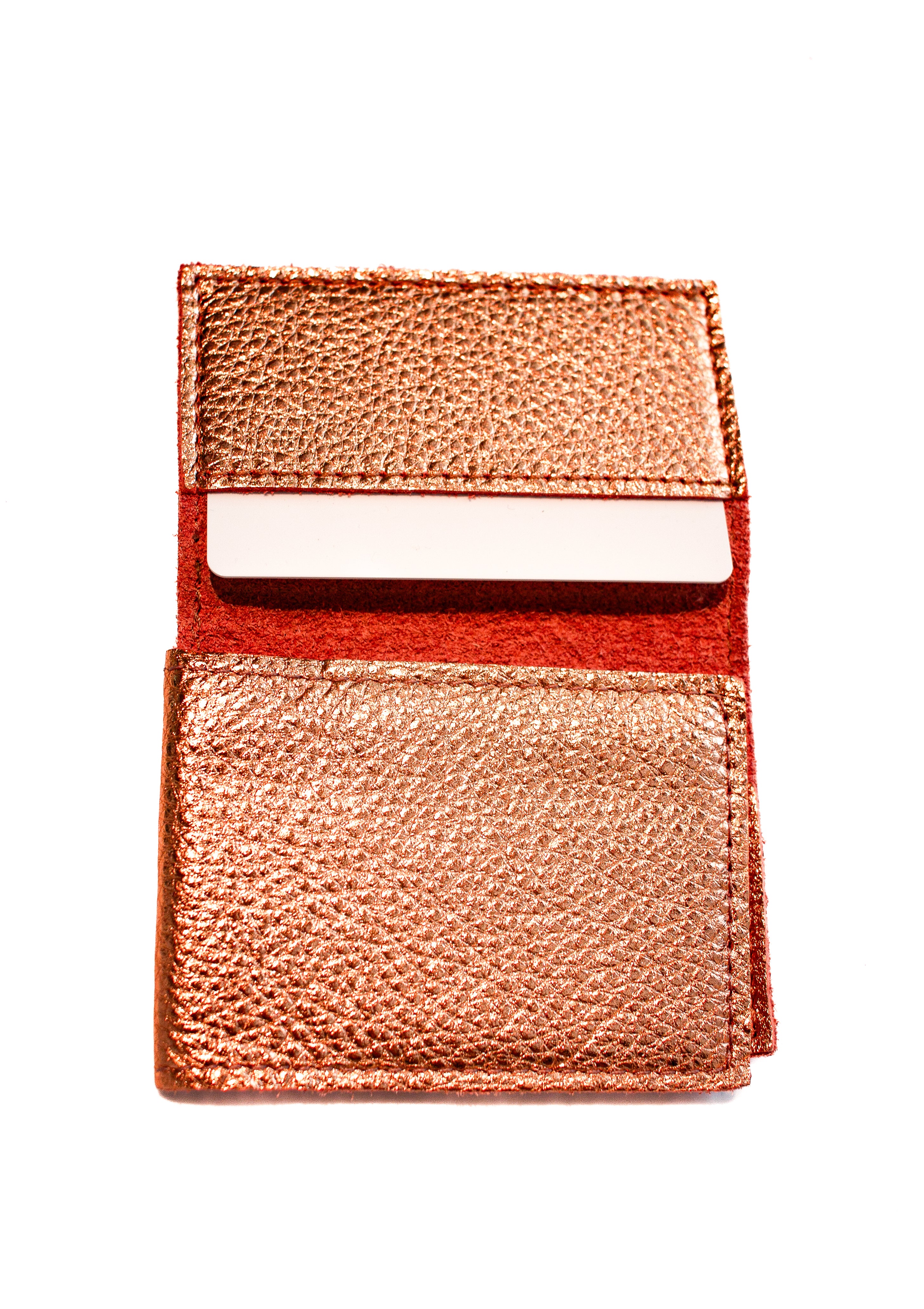 Kim White - Wallet - Brown/Silver