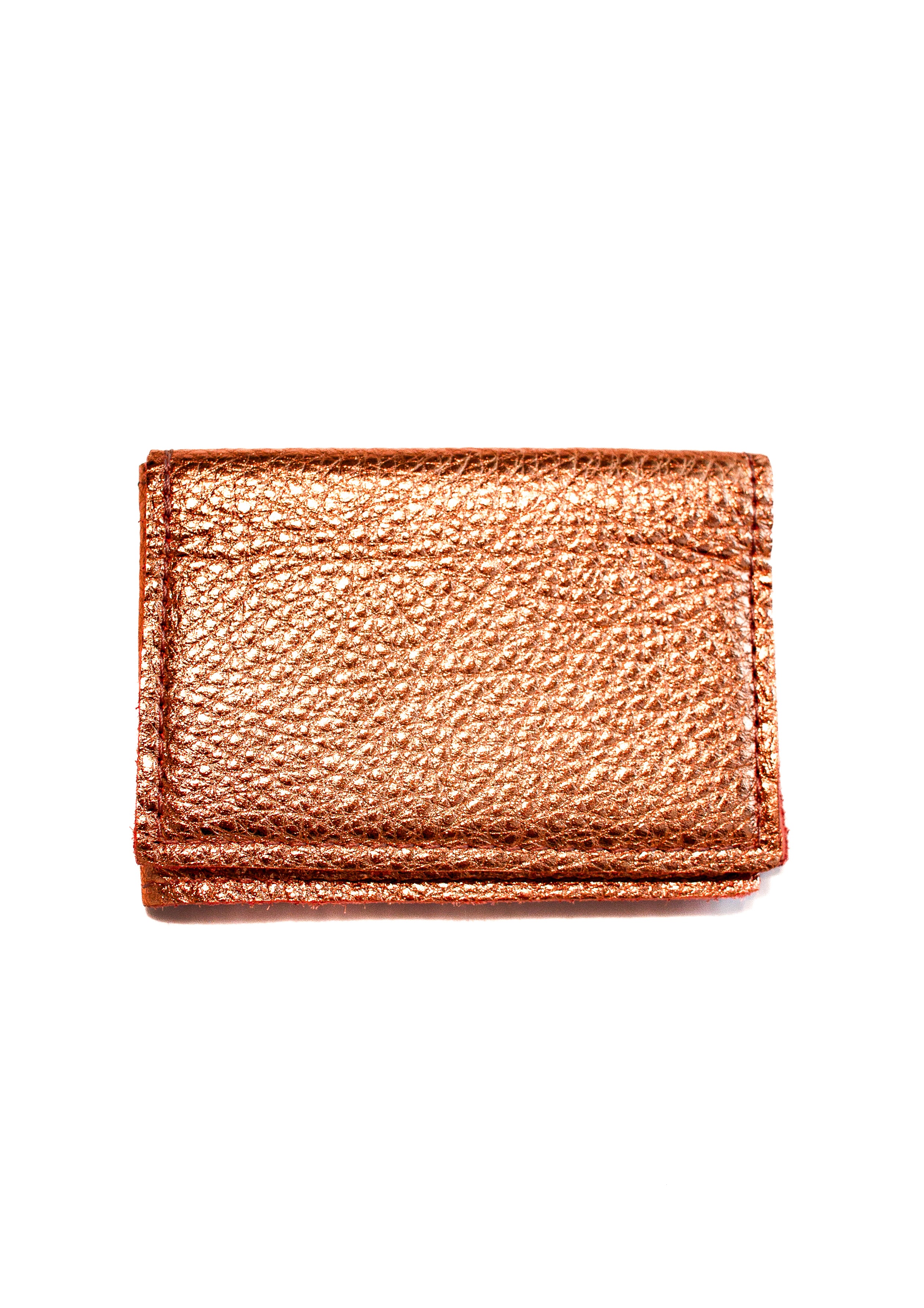 Kim White - Wallet - Brown/Silver