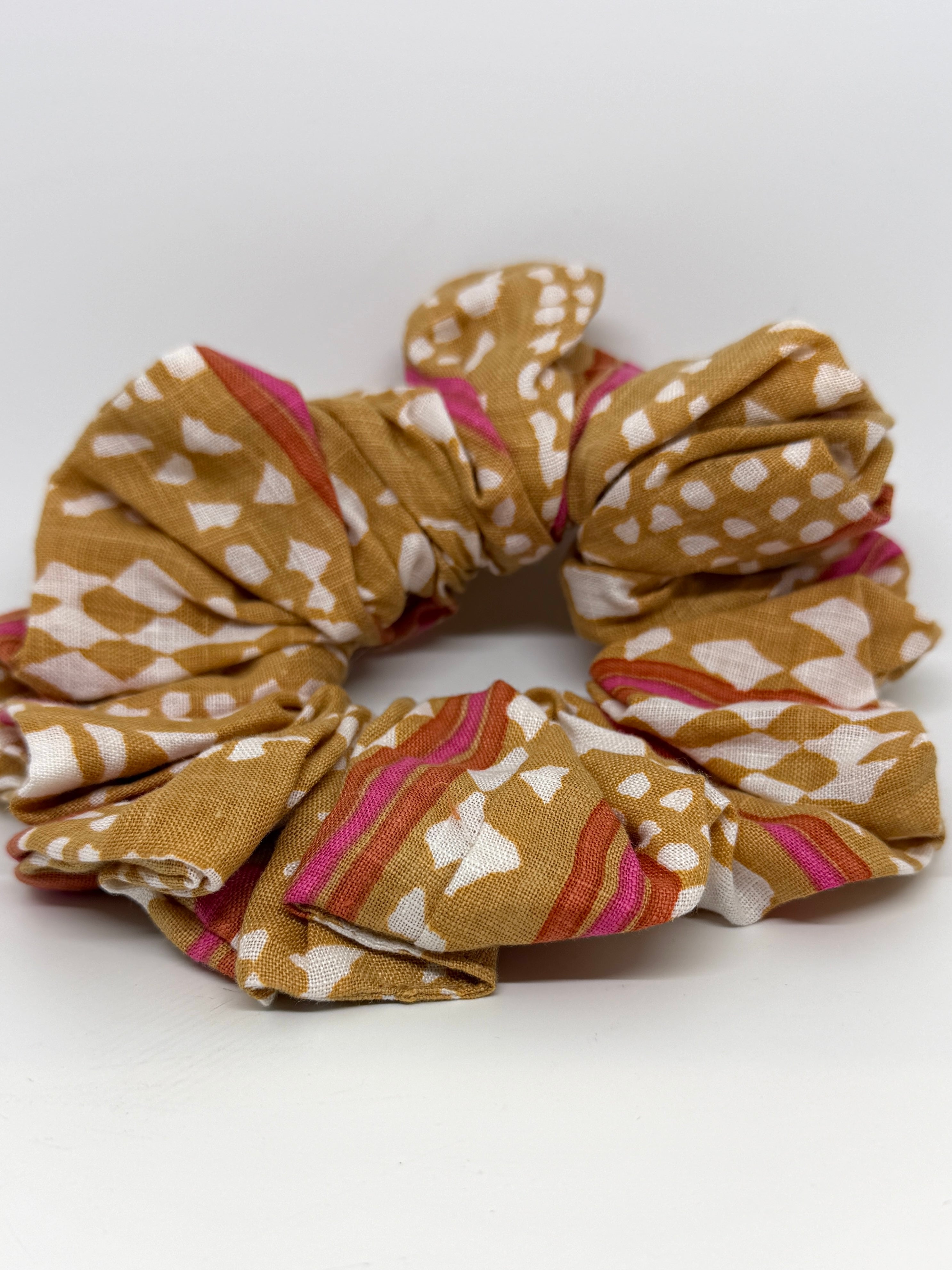 Scrunchie - Gold Mirage