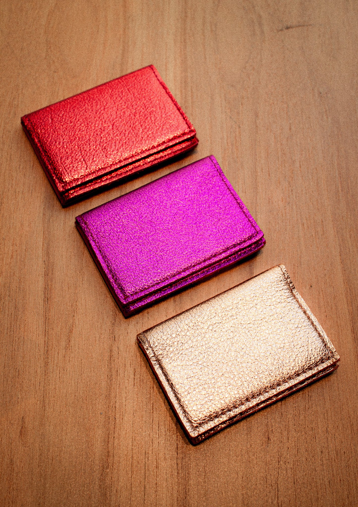 Kim White - Wallet - Red/Pink/Purple