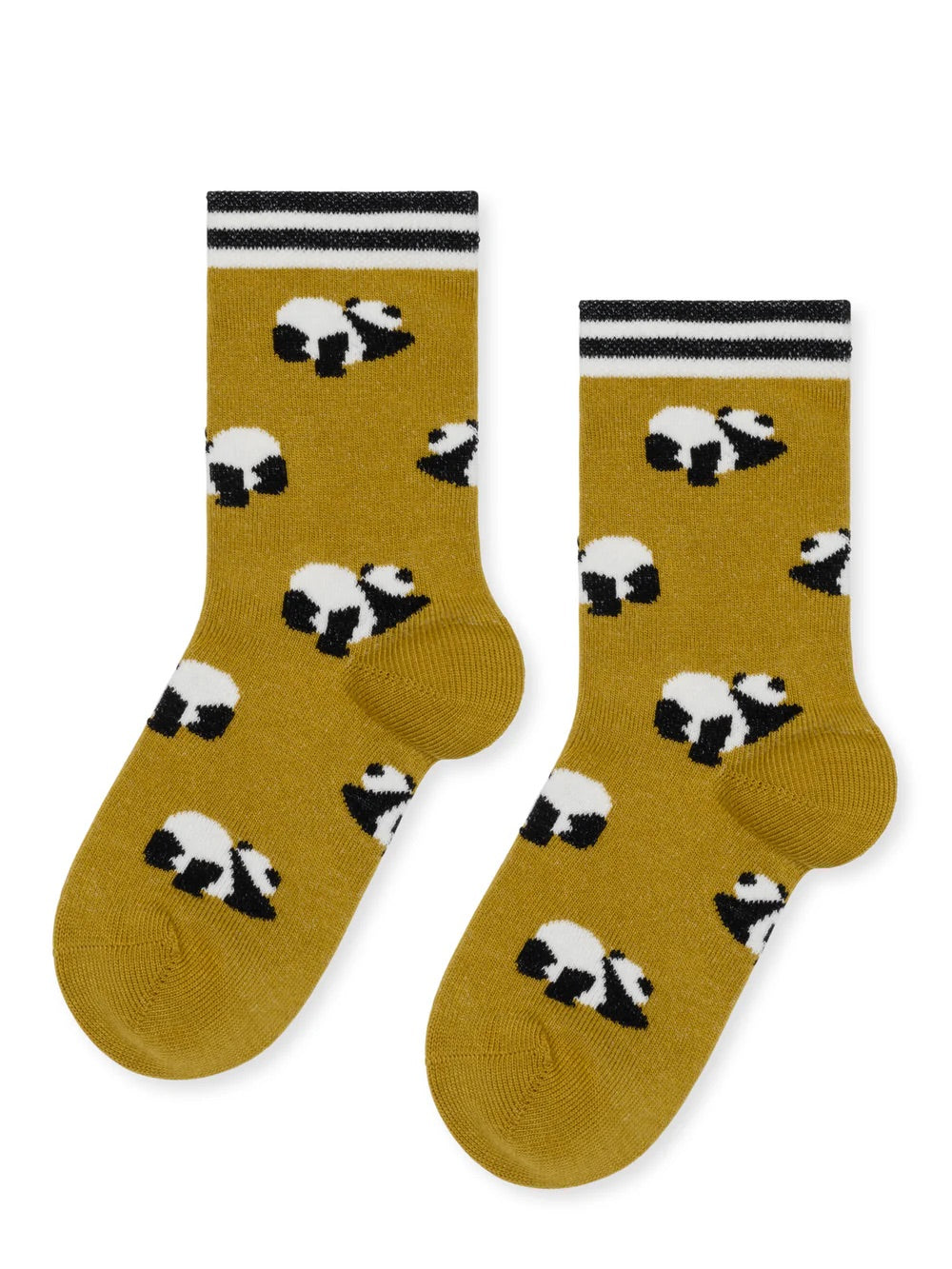 Mini Downward Panda Crew Socks (Kids)