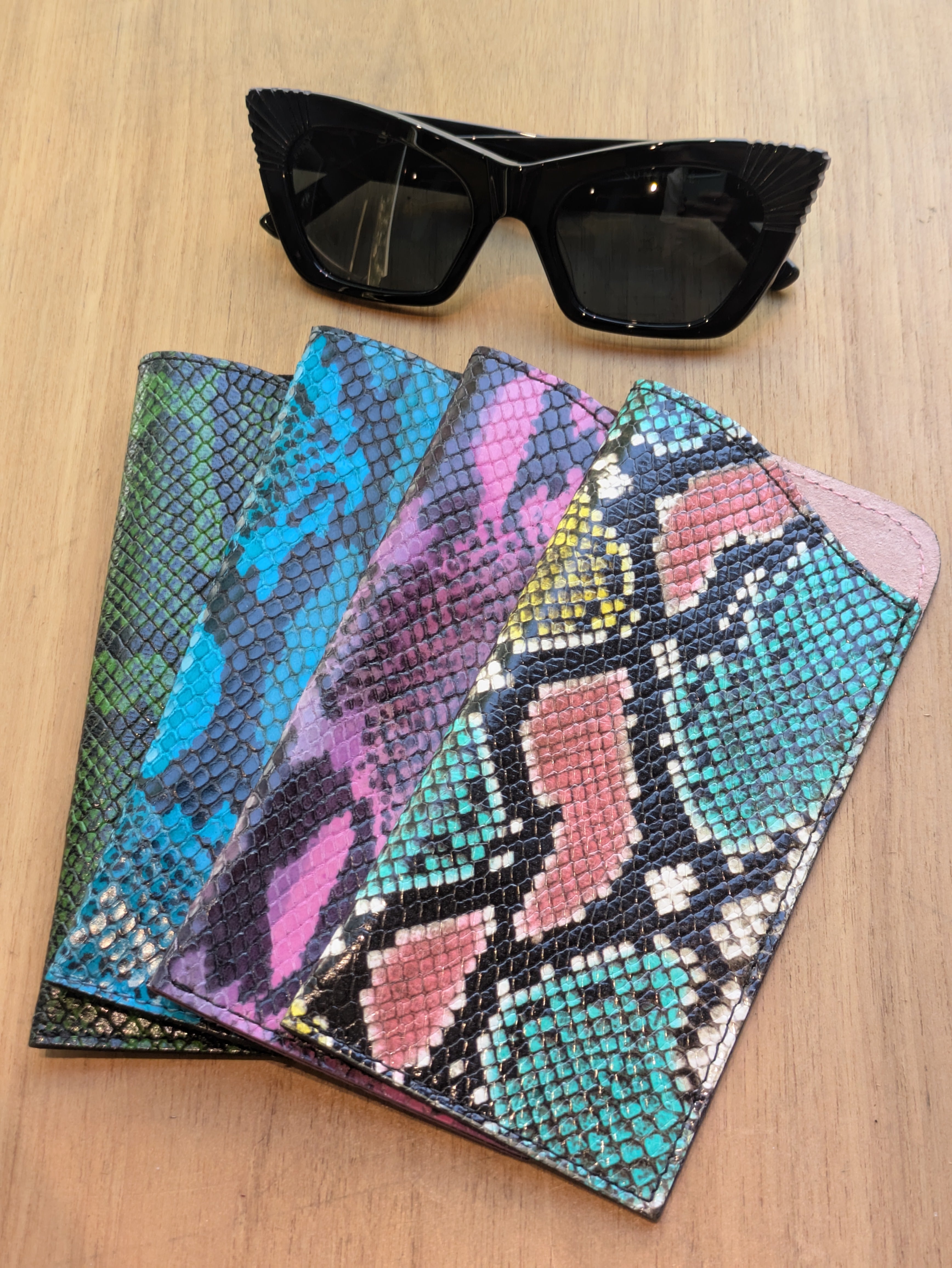 Kim White - Eye Glasses Case - Snake