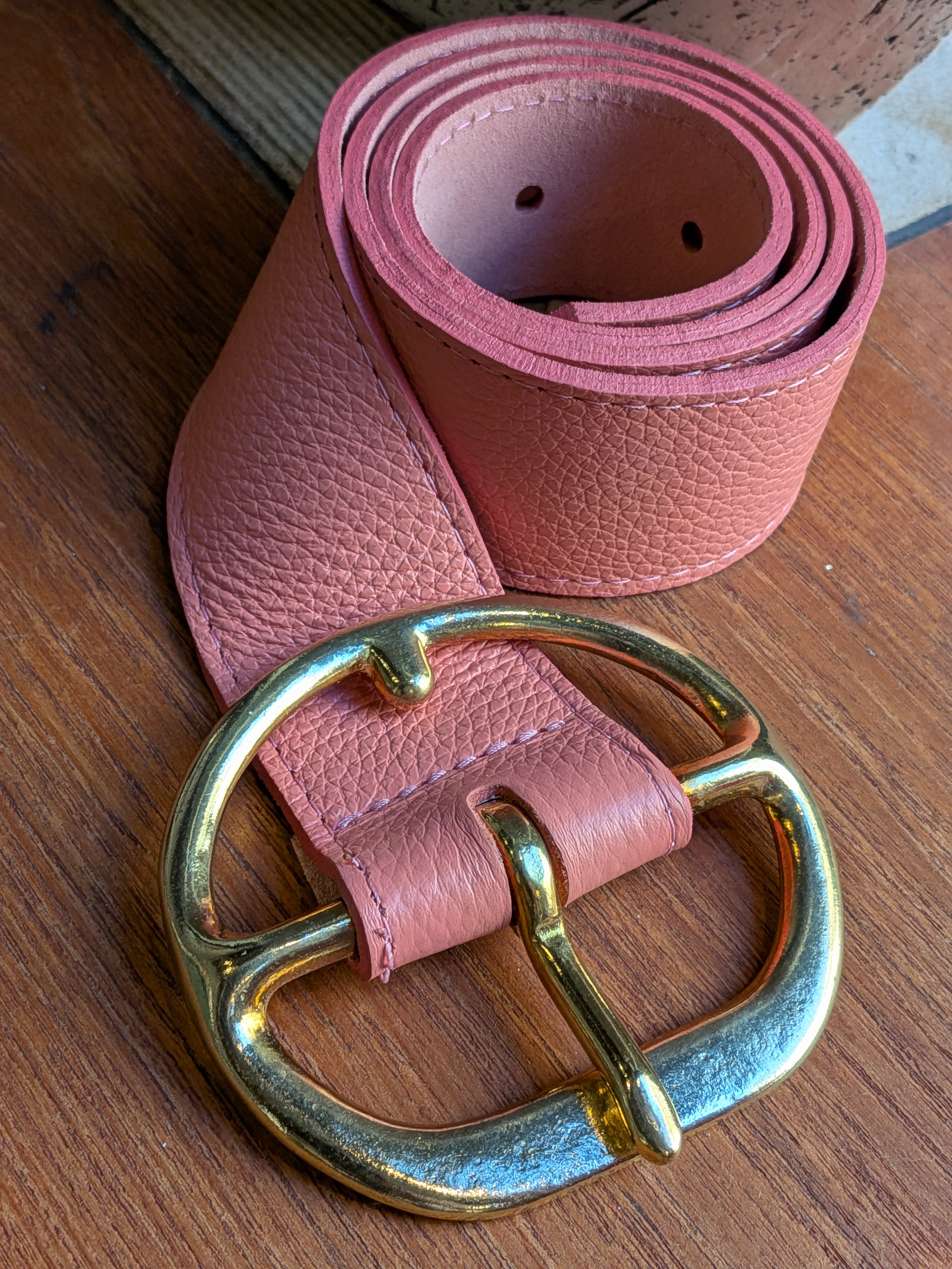 Kim White - Chunky Hip Belt - Carnation Pink