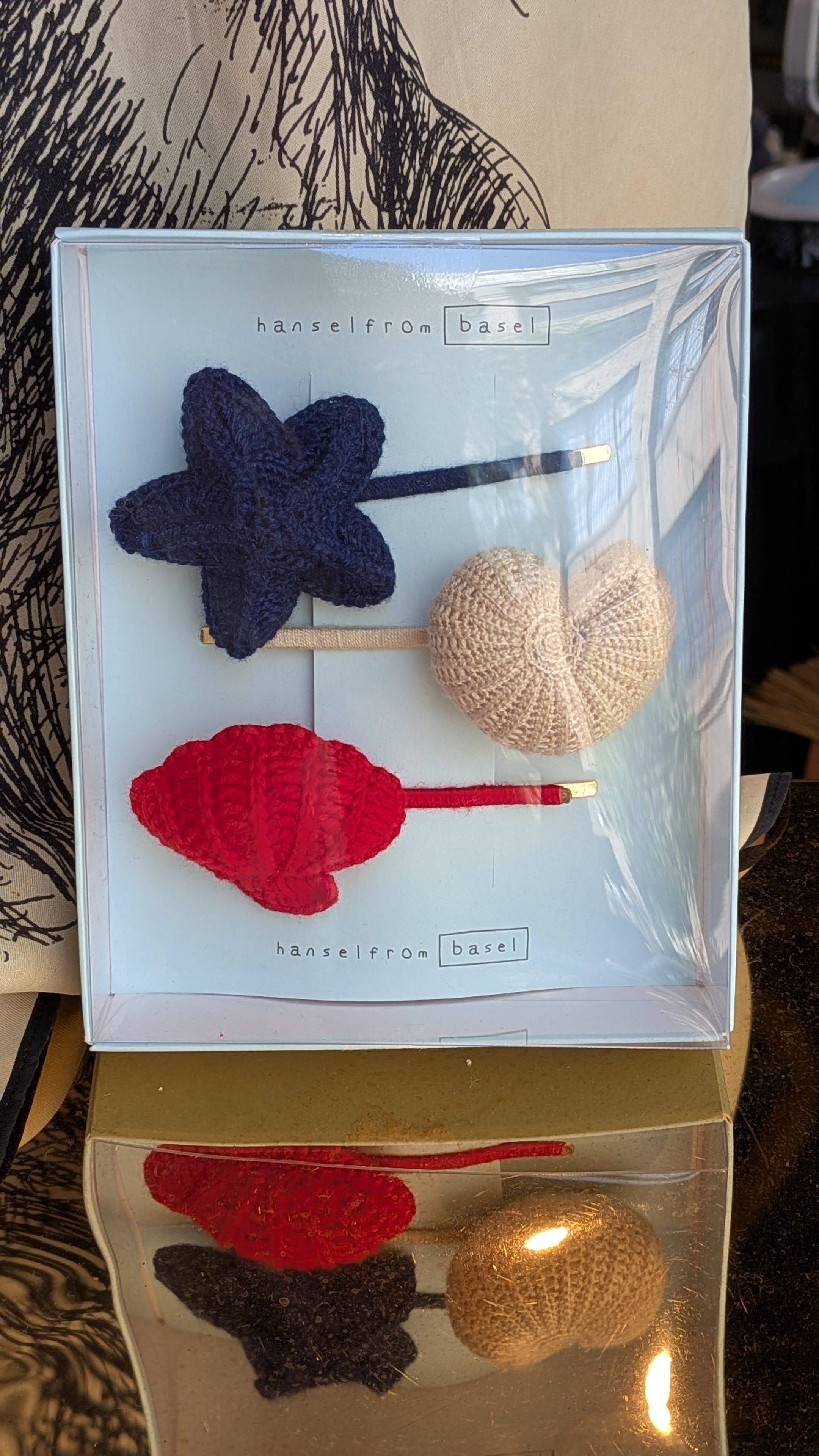Beachside Hair Clips 3pr Pack