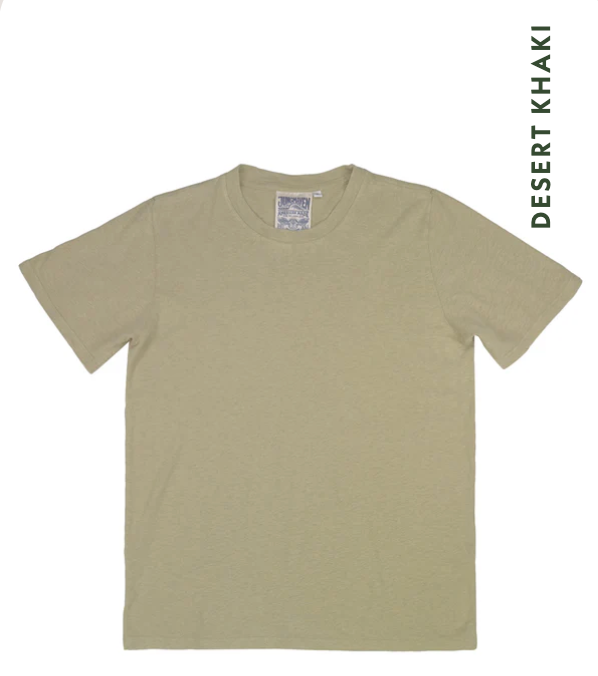 Jungmaven Hemp Tees - Jung Tee - Desert Khaki