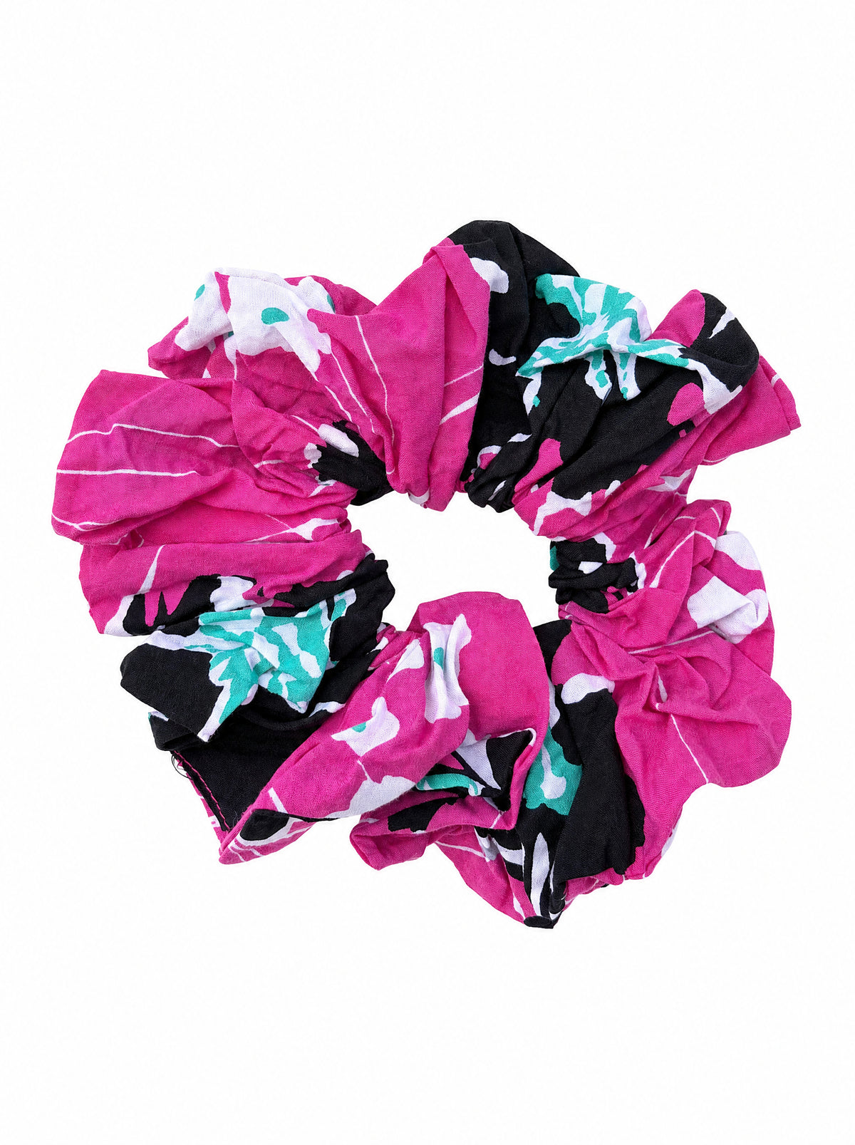 Scrunchie - Magenta Sky