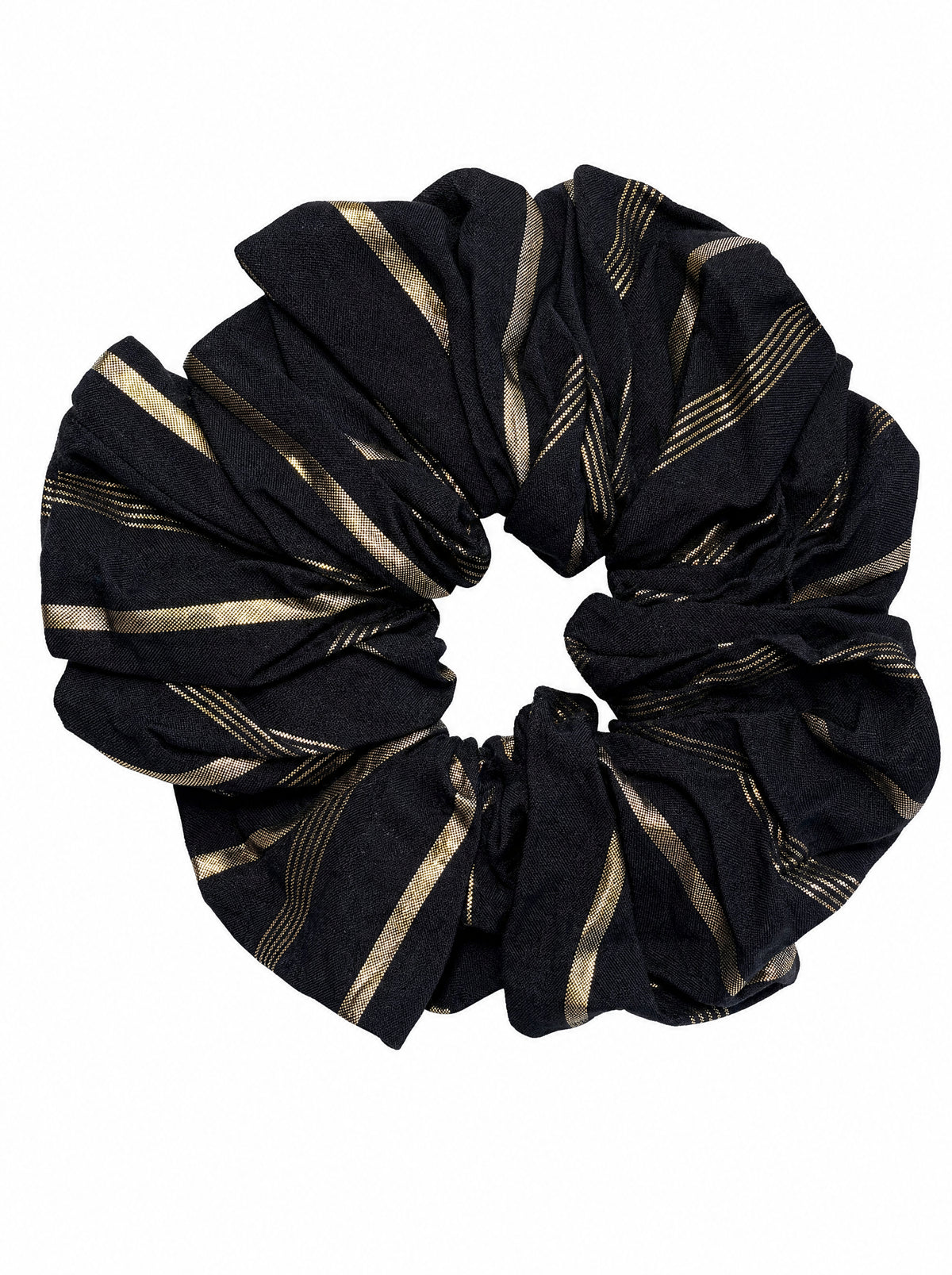 Scrunchie - Gold Stripe