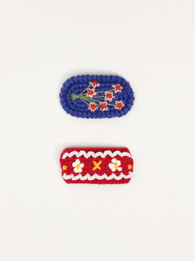 Polly Crochet Hair Clips