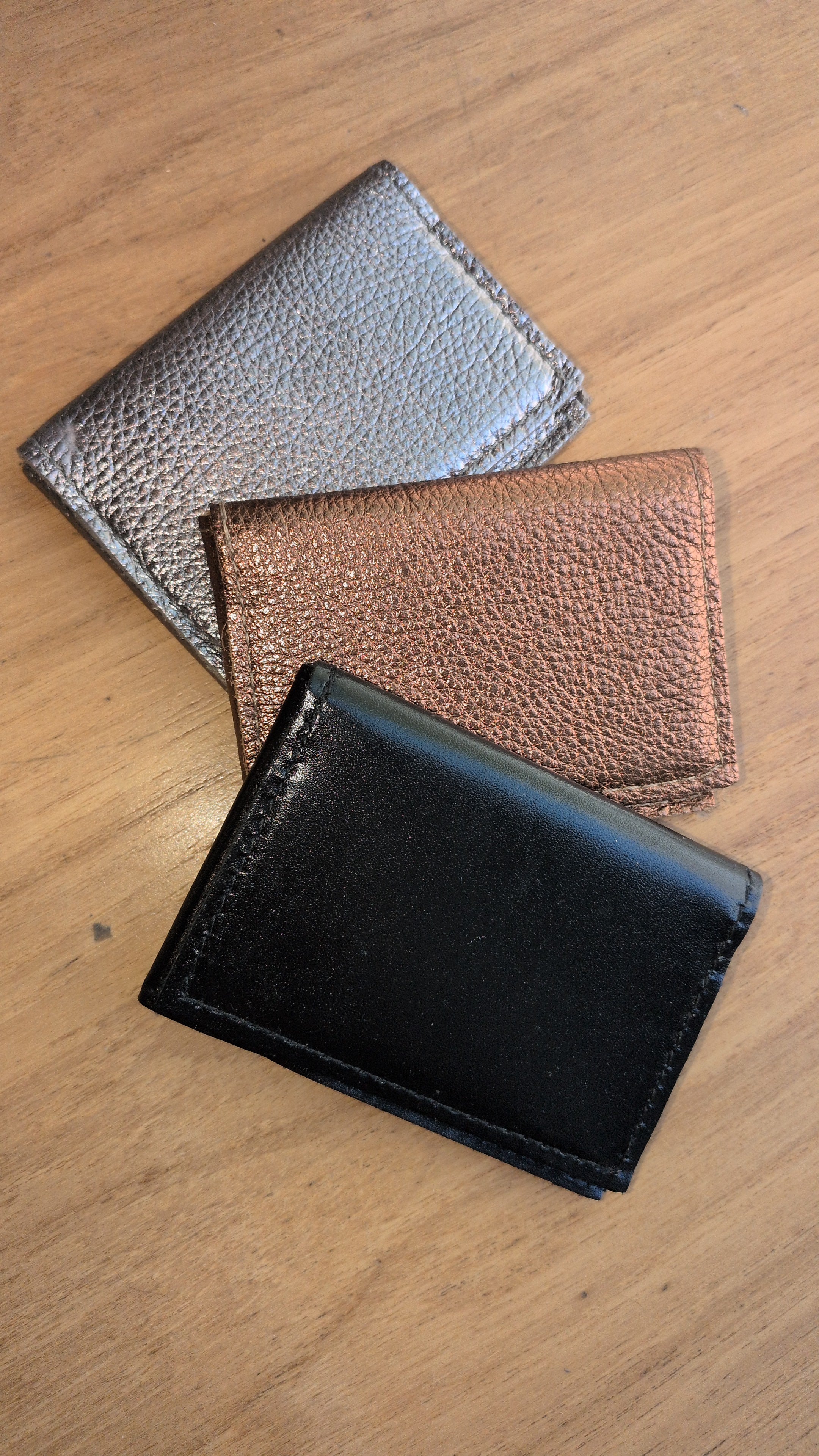 Kim White - Wallet - Black/Brown/Silver