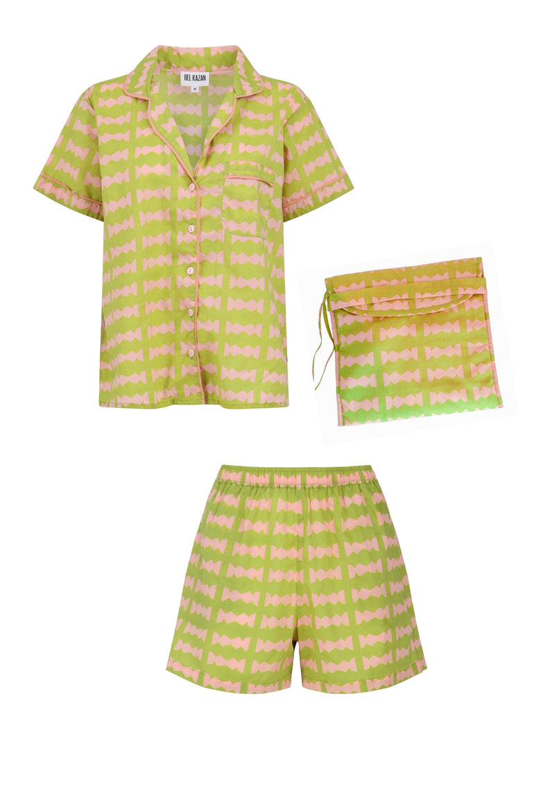 Mandy Pajama Set with Pouch