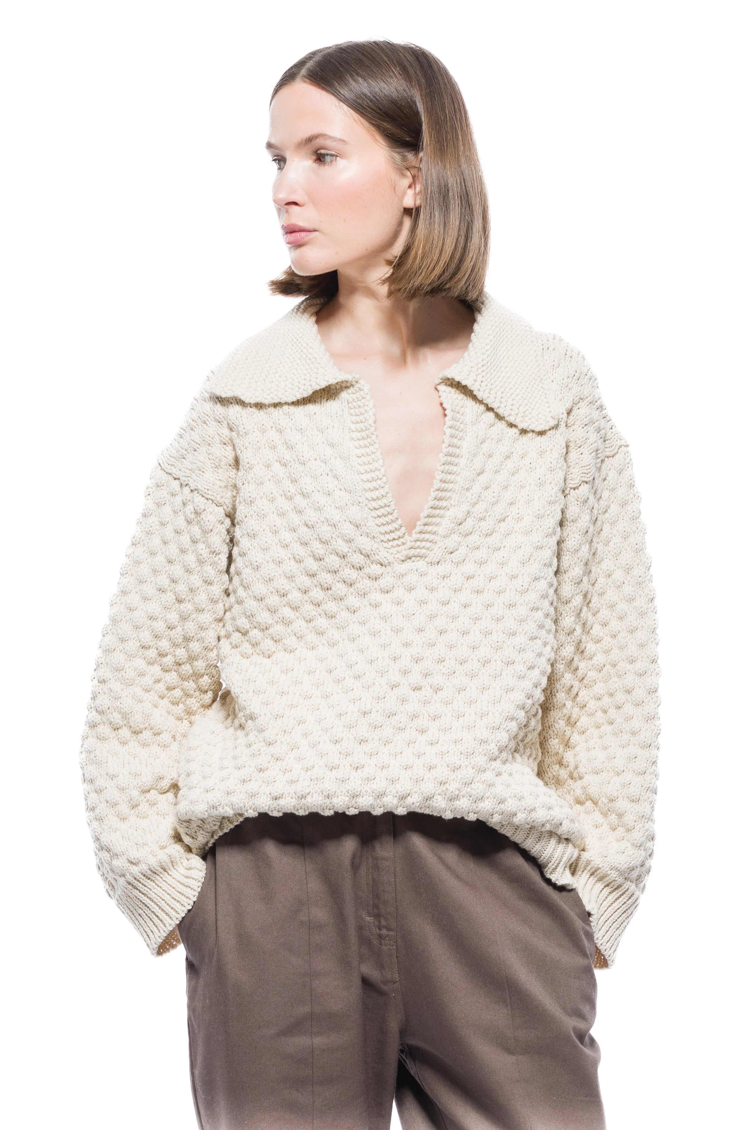 Toit Volant - Francois Sweater - Natural