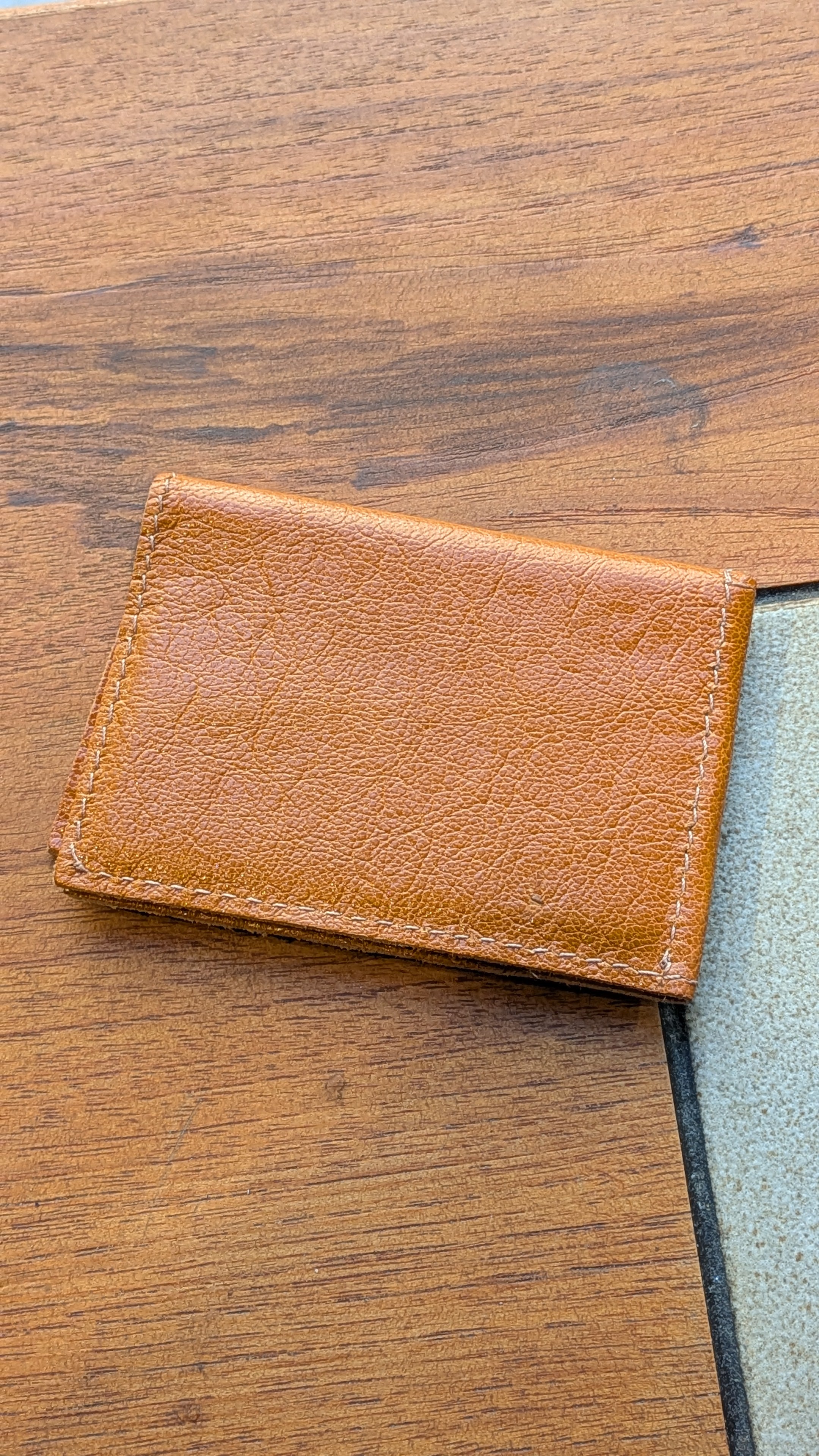Kim White - Wallet - Brown/Silver