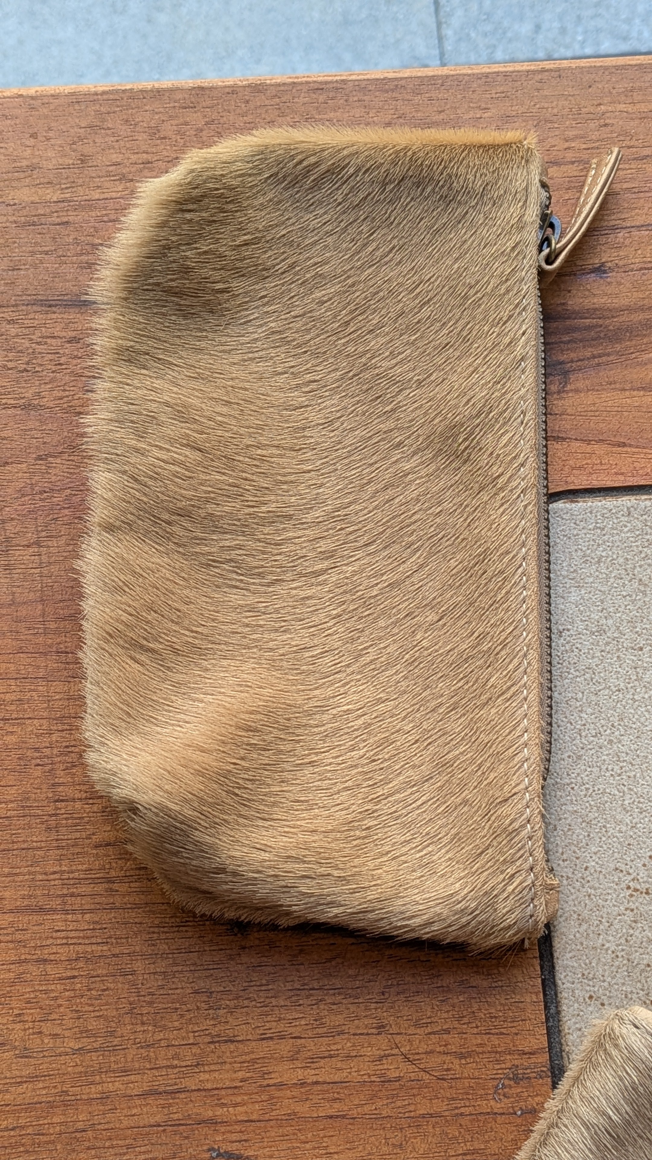 Kim White - Large Cosmetic Bags - Solid Color