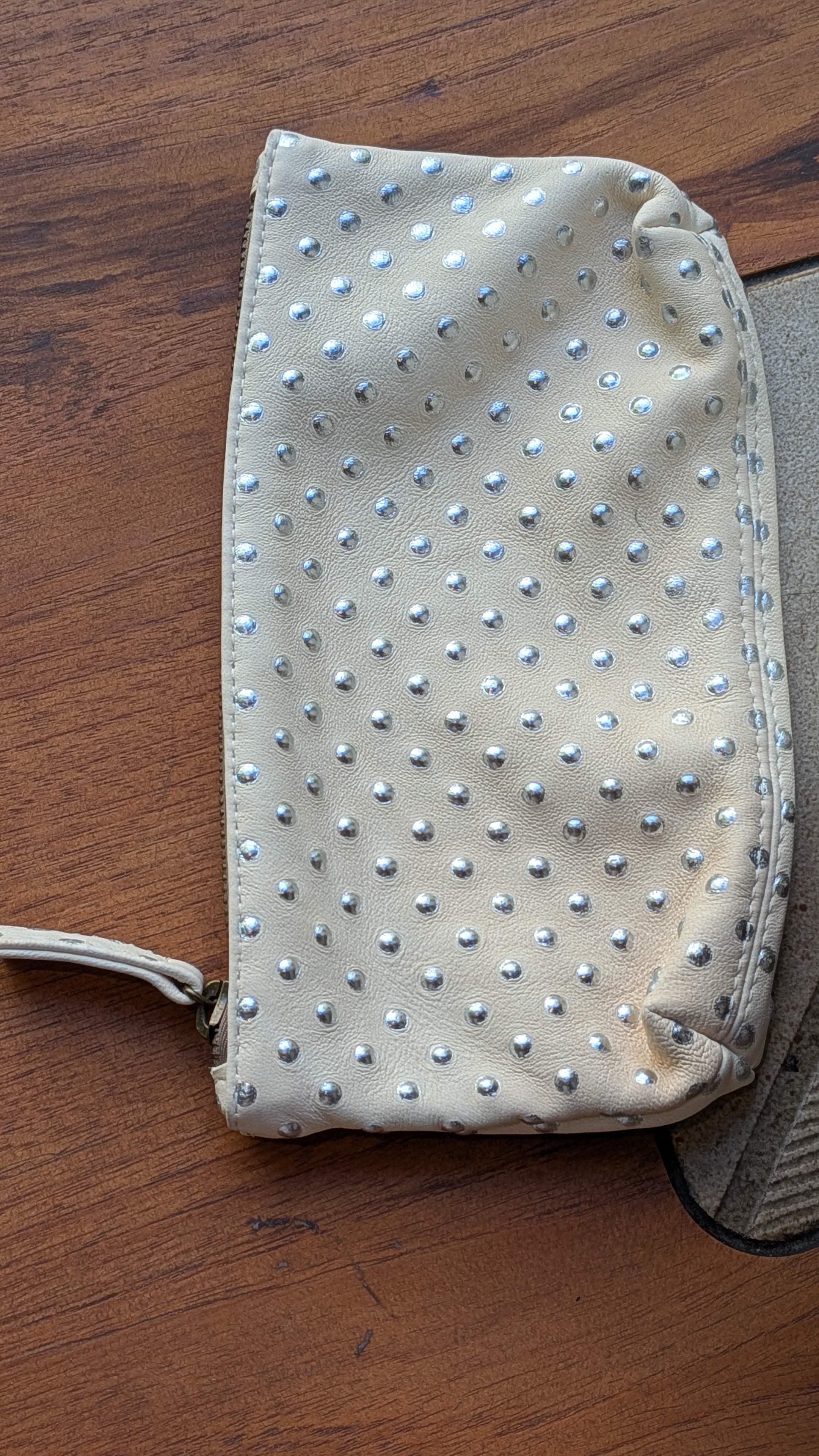 Kim White - Large Cosmetic Bags - Solid Color