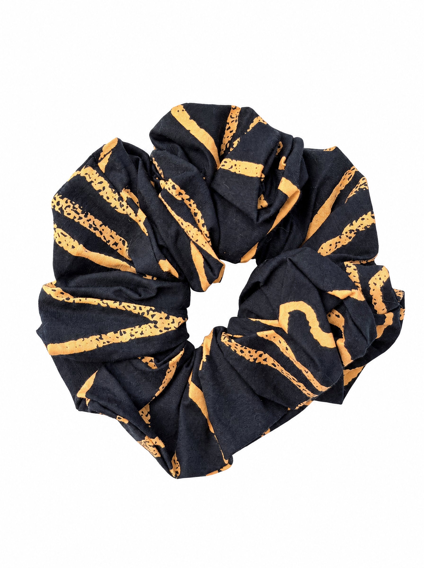 Scrunchie - Black Rye