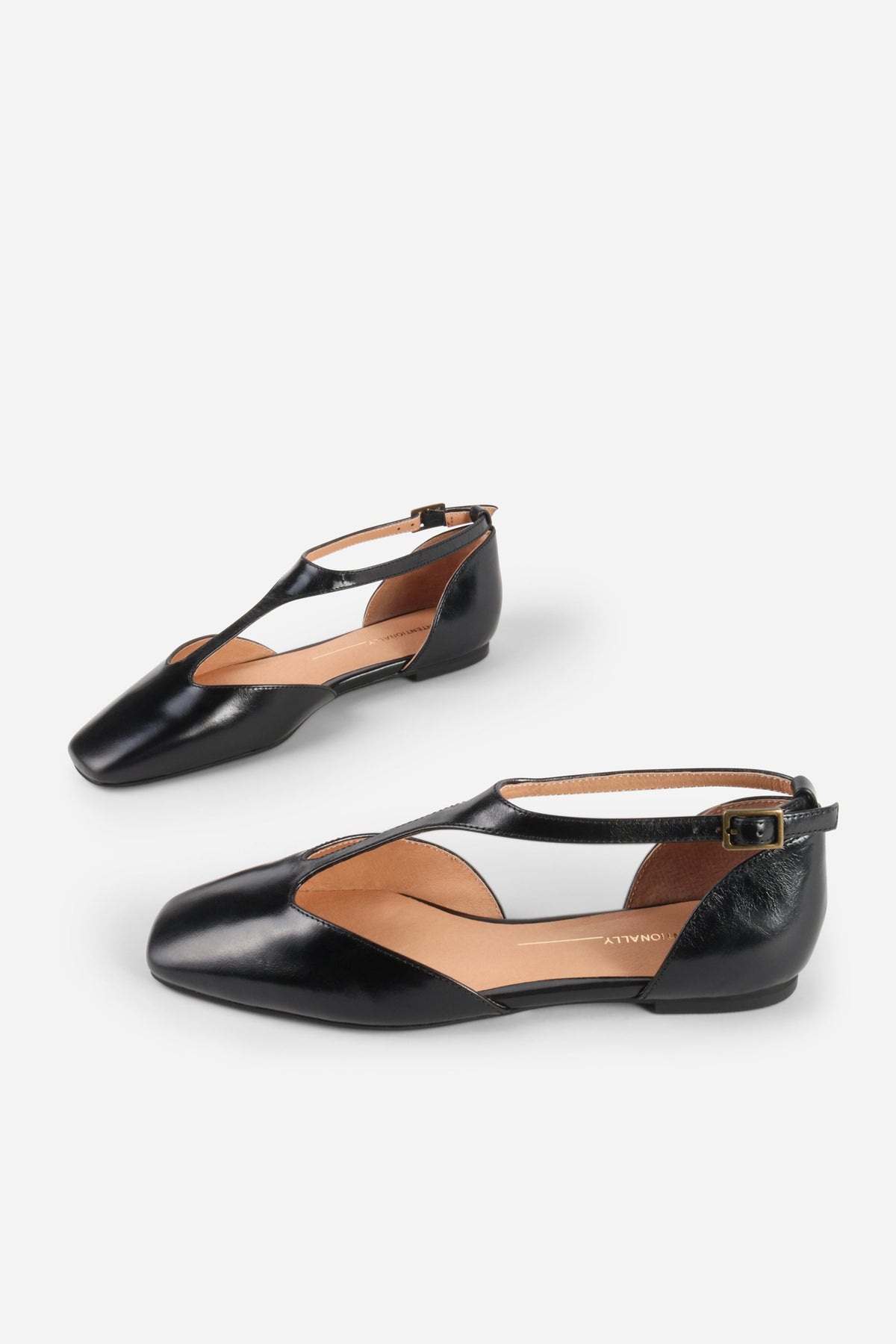 Everson T-Strap Mary Jane Flat