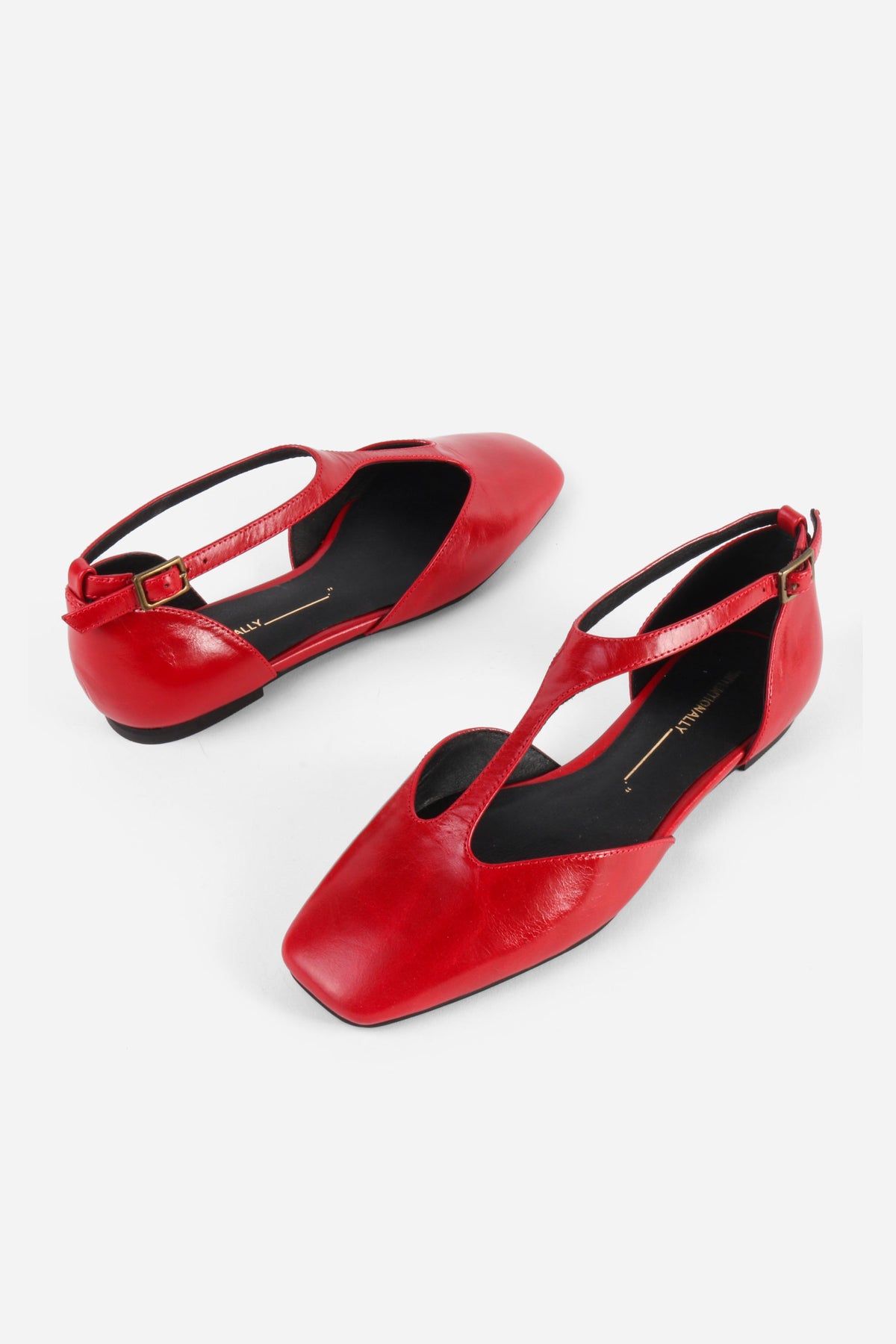 Everson T-Strap Mary Jane Flat