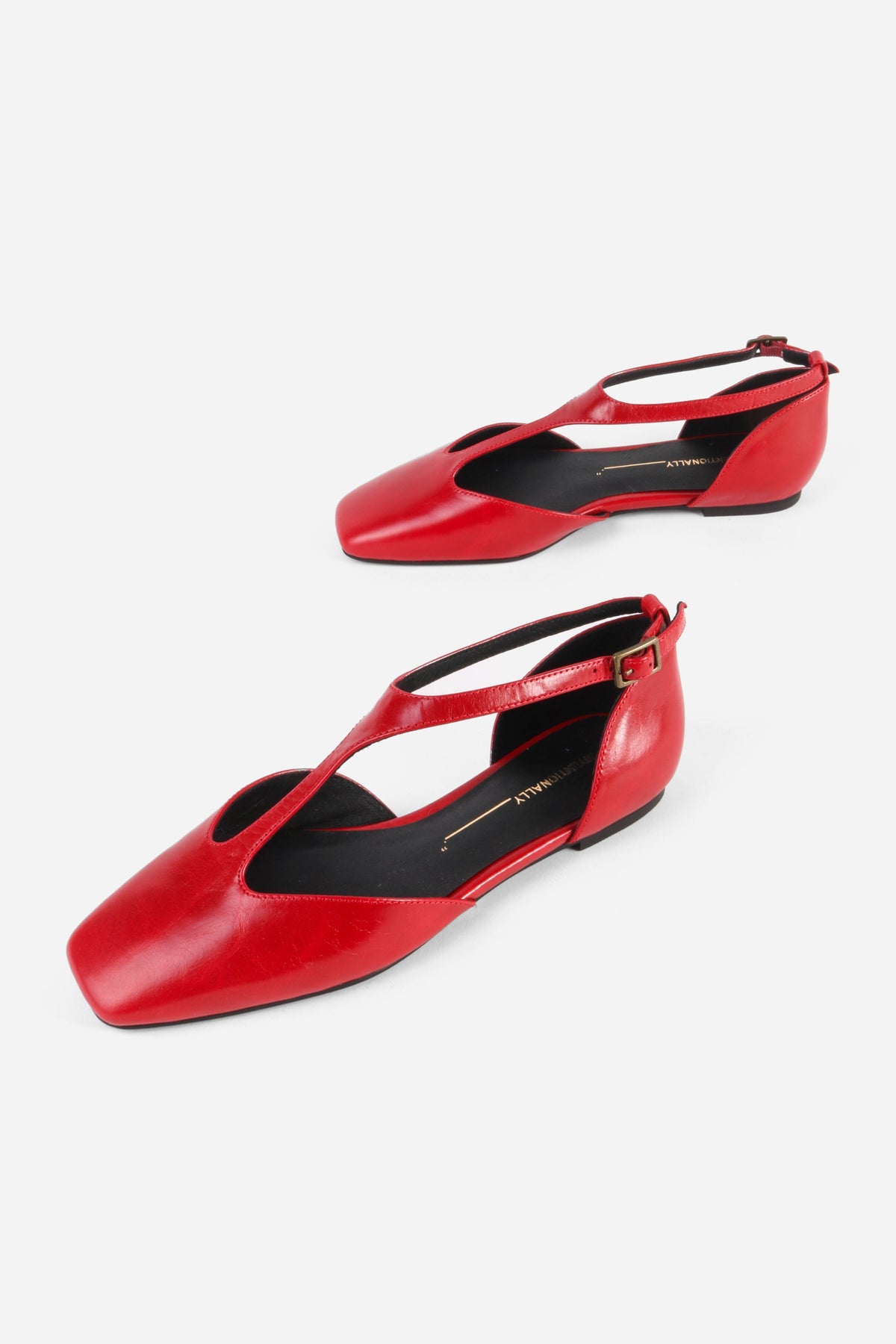 Everson T-Strap Mary Jane Flat