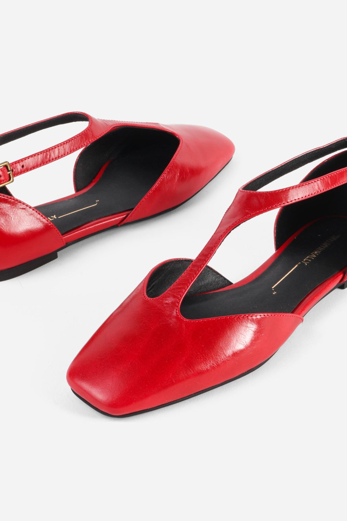 Everson T-Strap Mary Jane Flat