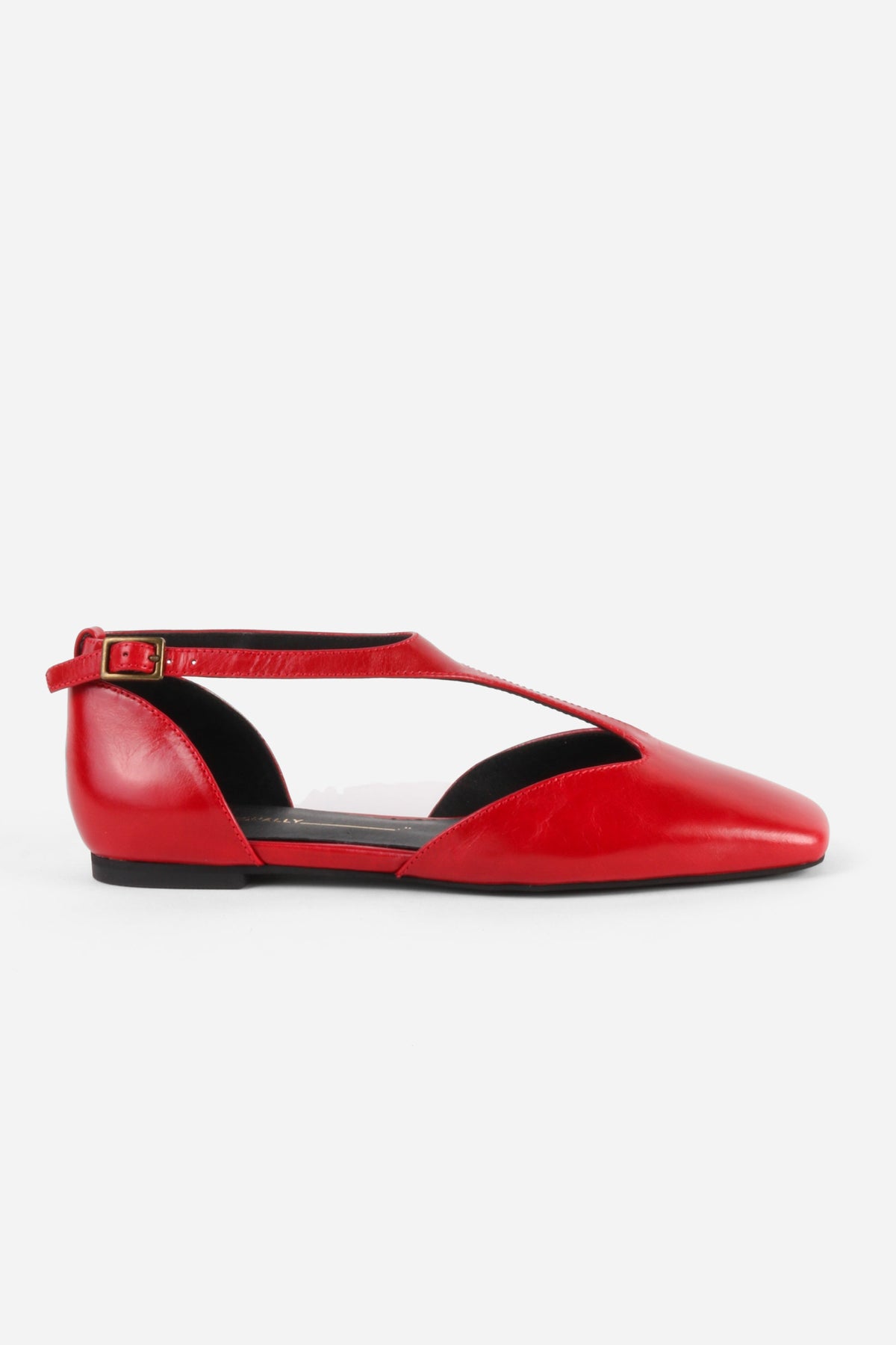 Everson T-Strap Mary Jane Flat