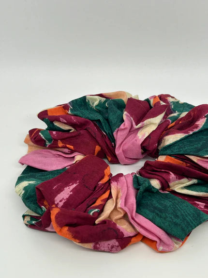 Scrunchie - Cream Alcea