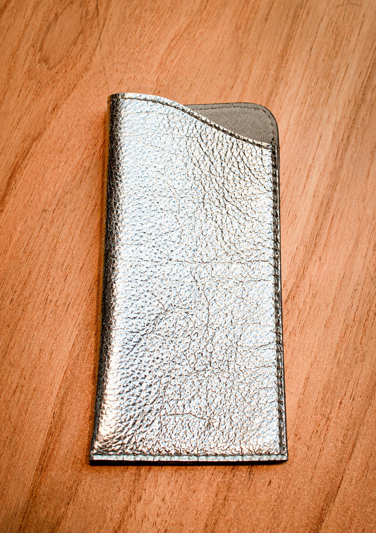 Kim White - Glasses Case - Gold/Silver