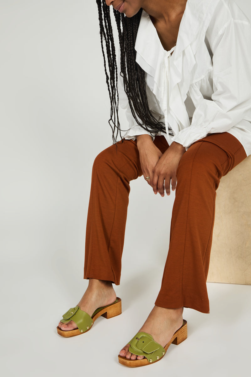 Mar Leather Clog