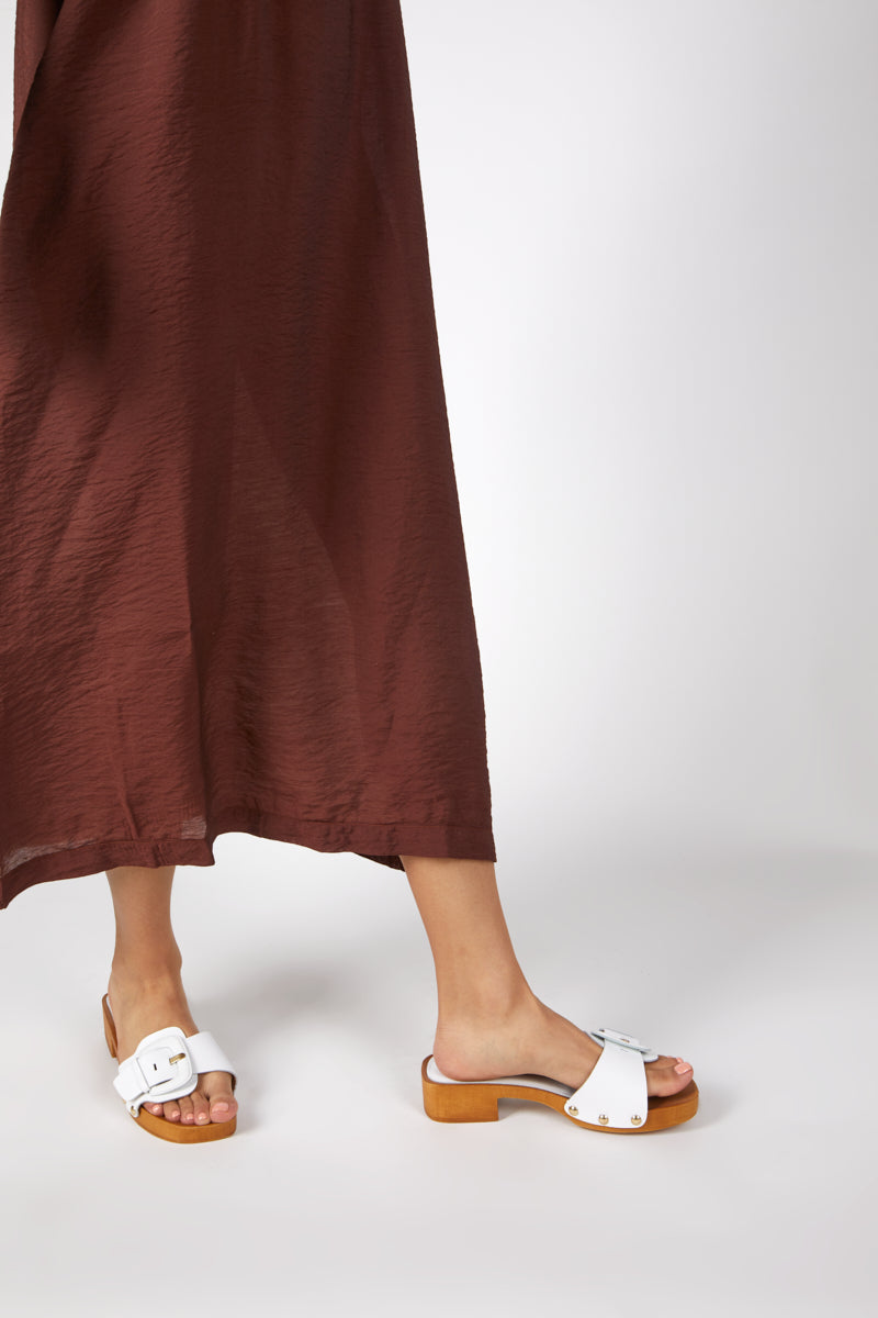 Mar Leather Clog