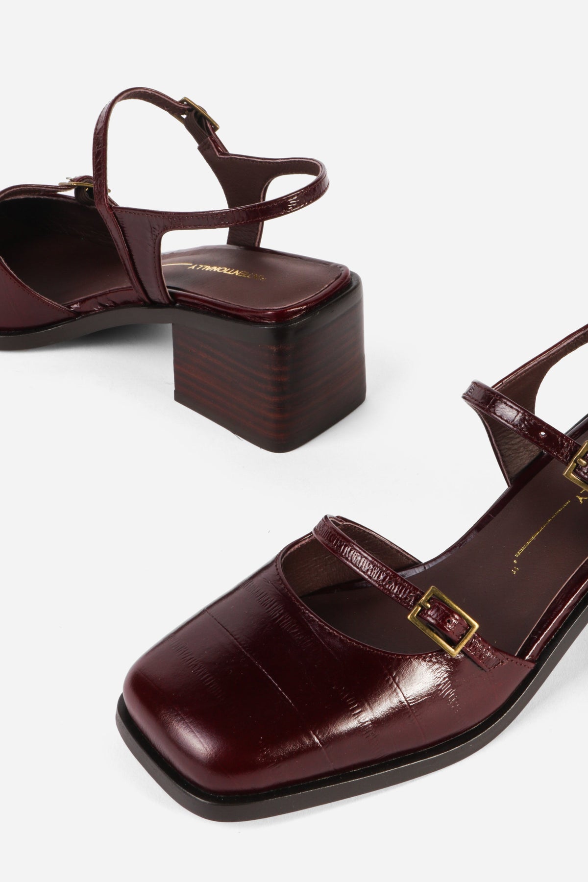 Mitzi Mary Jane Block Heel