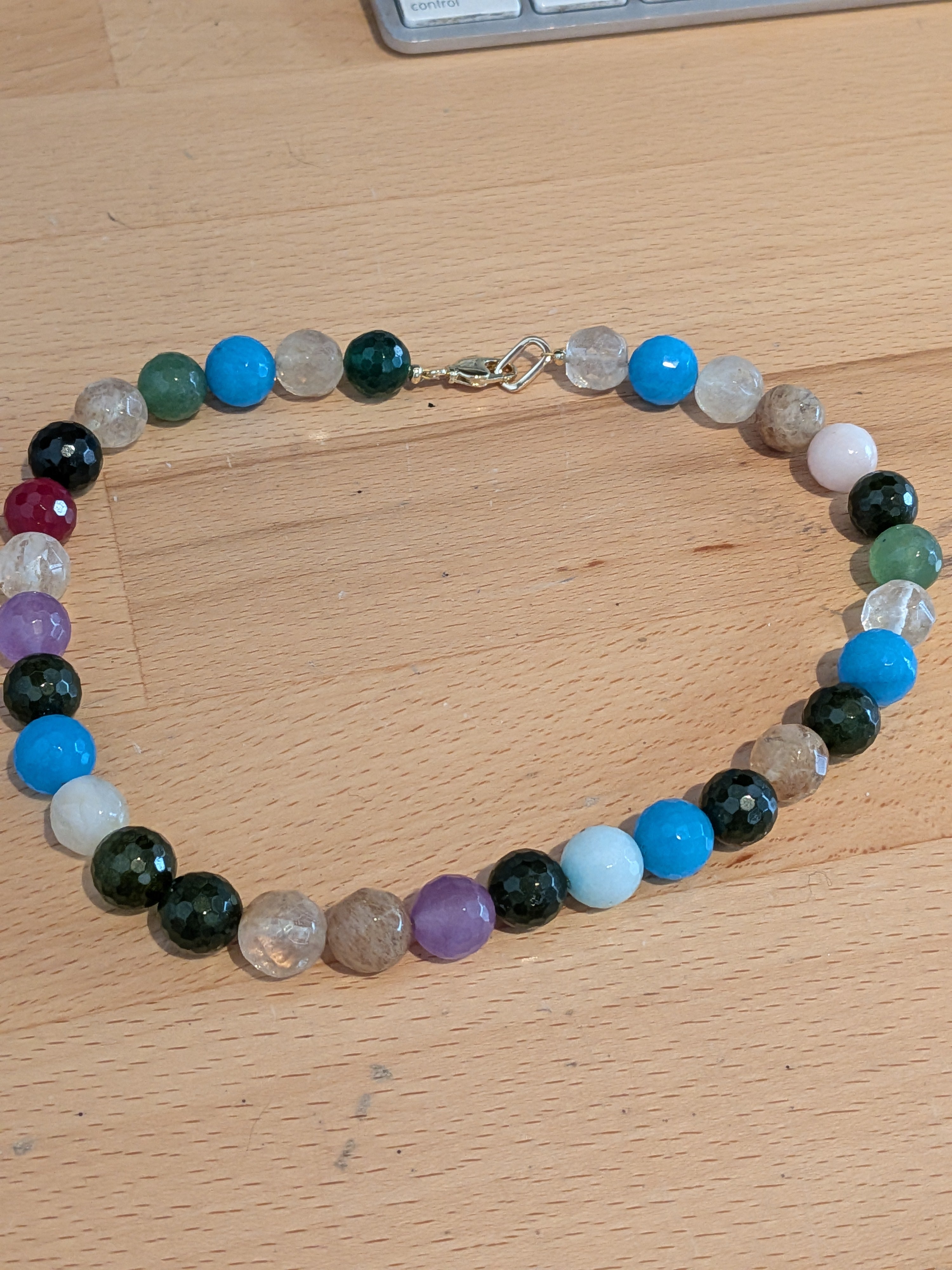 BY ORLY - Multicolor Gemstone Necklace
