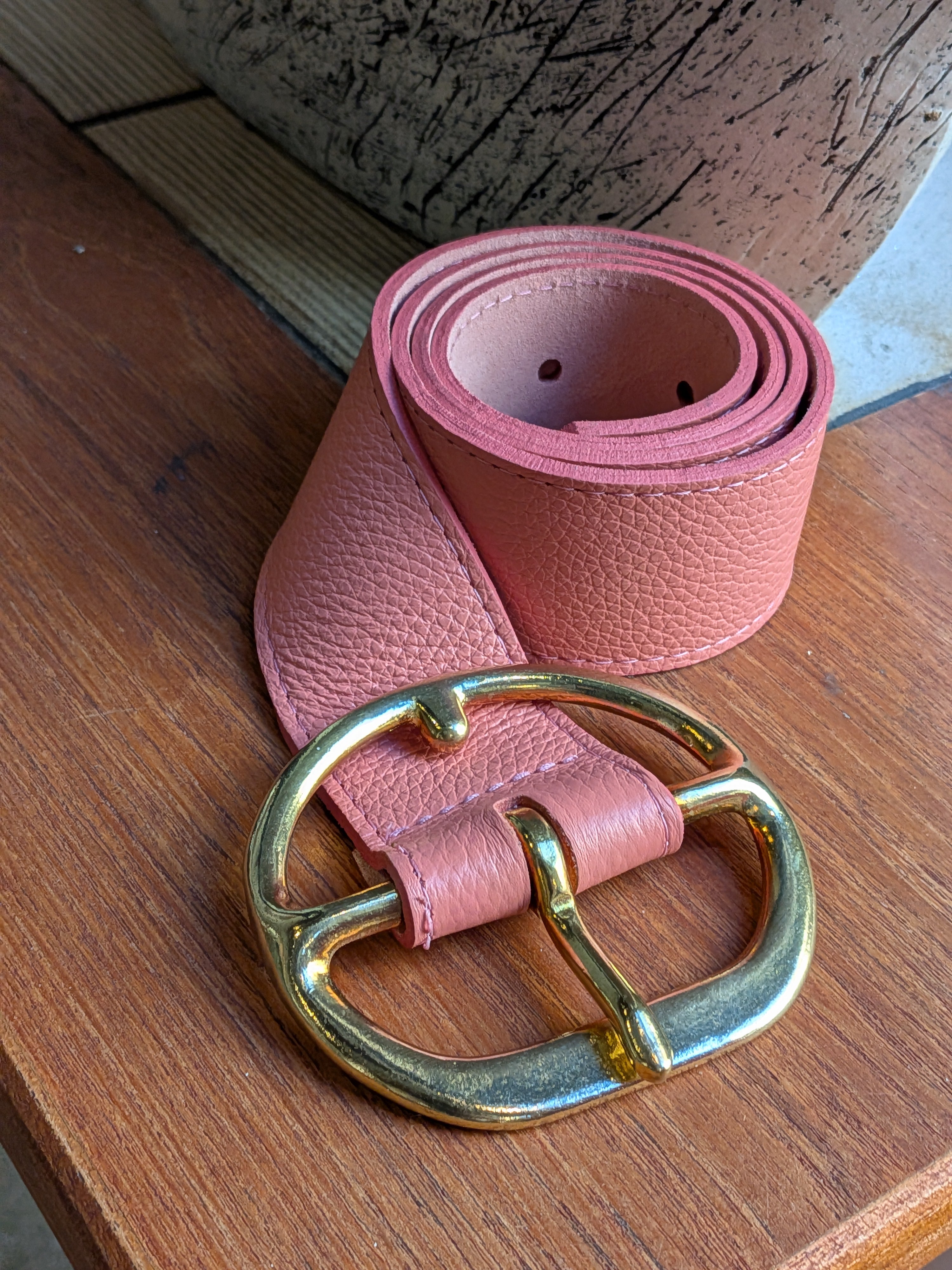 Kim White - Chunky Hip Belt - Carnation Pink