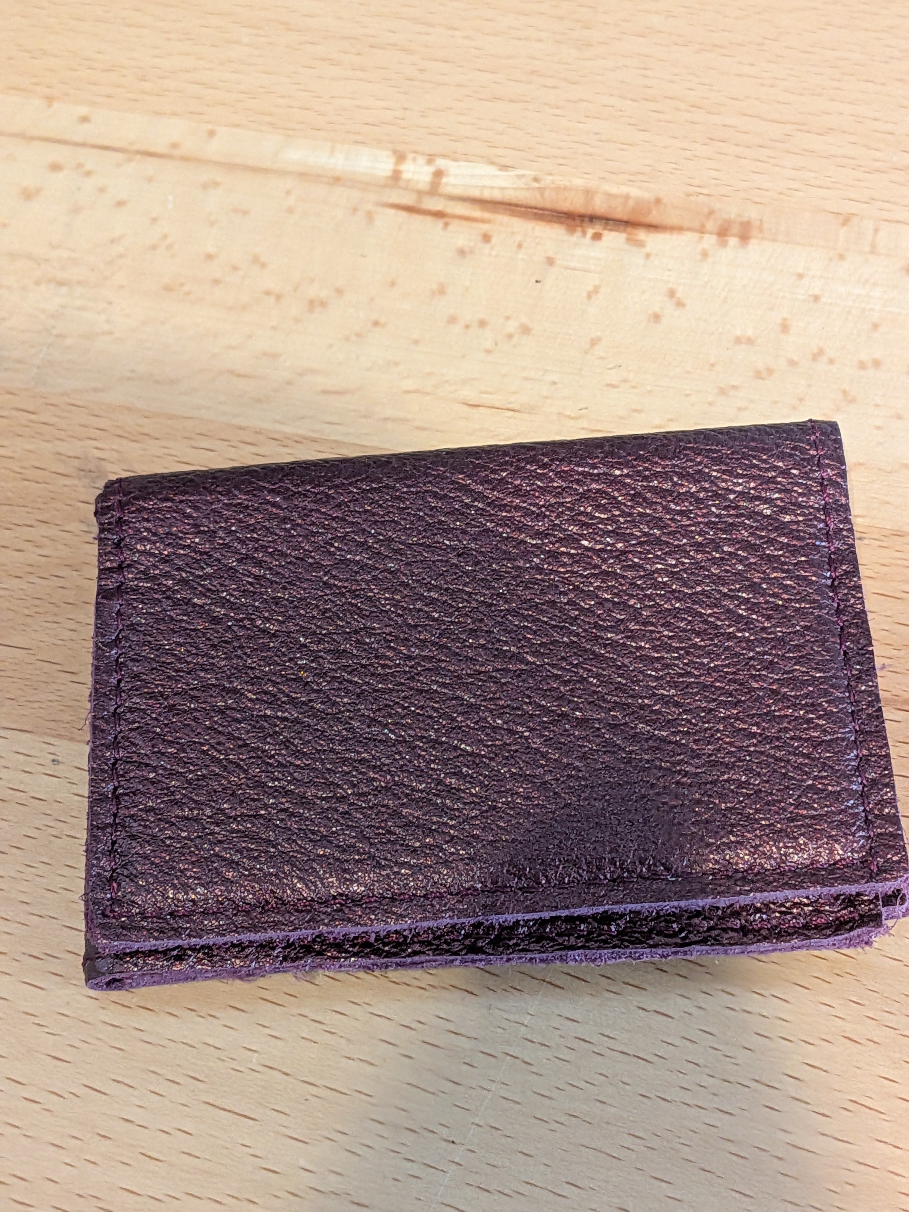 Kim White - Wallet - Brown/Silver