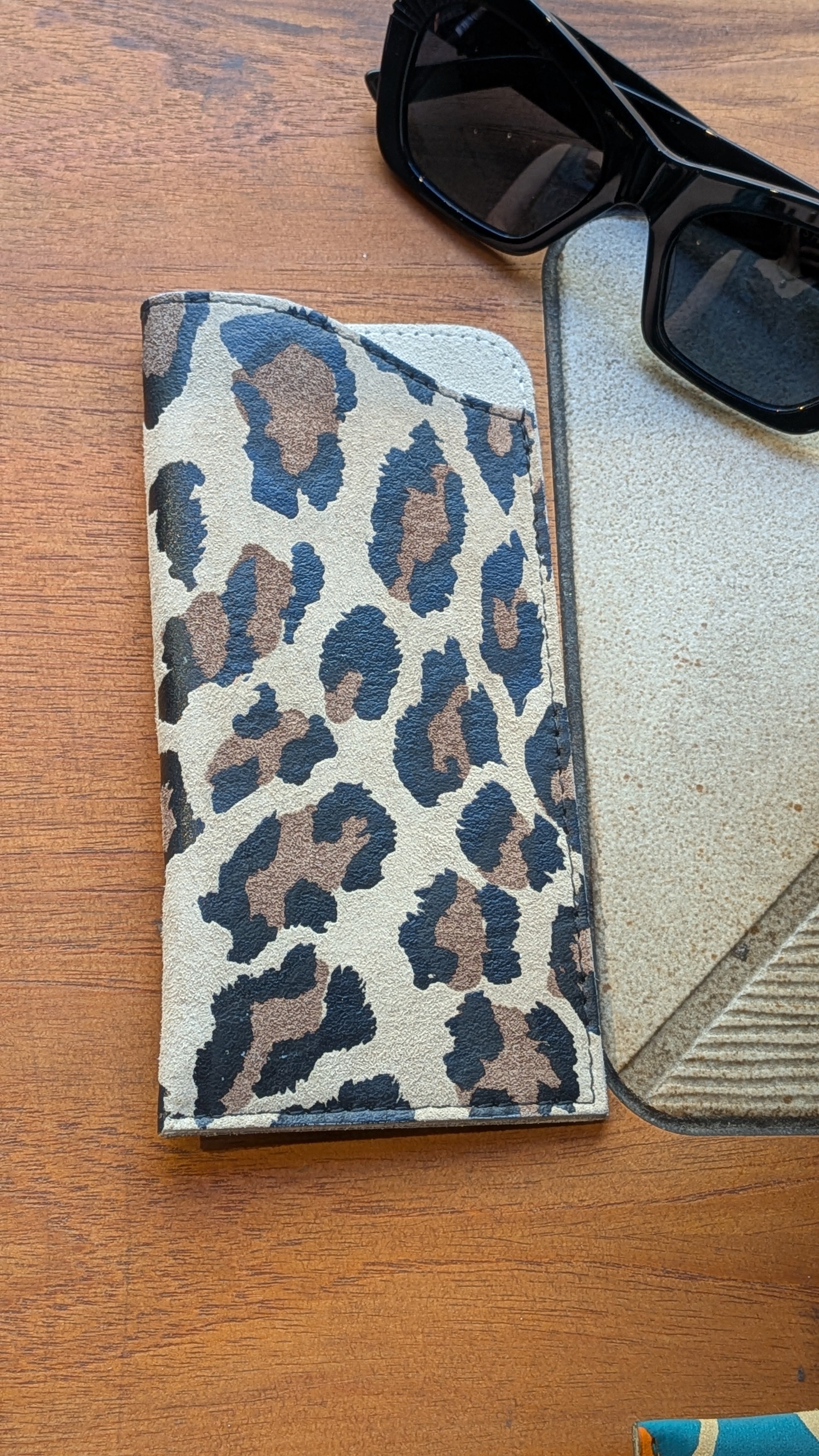 Kim White - Glasses Case - Leopard