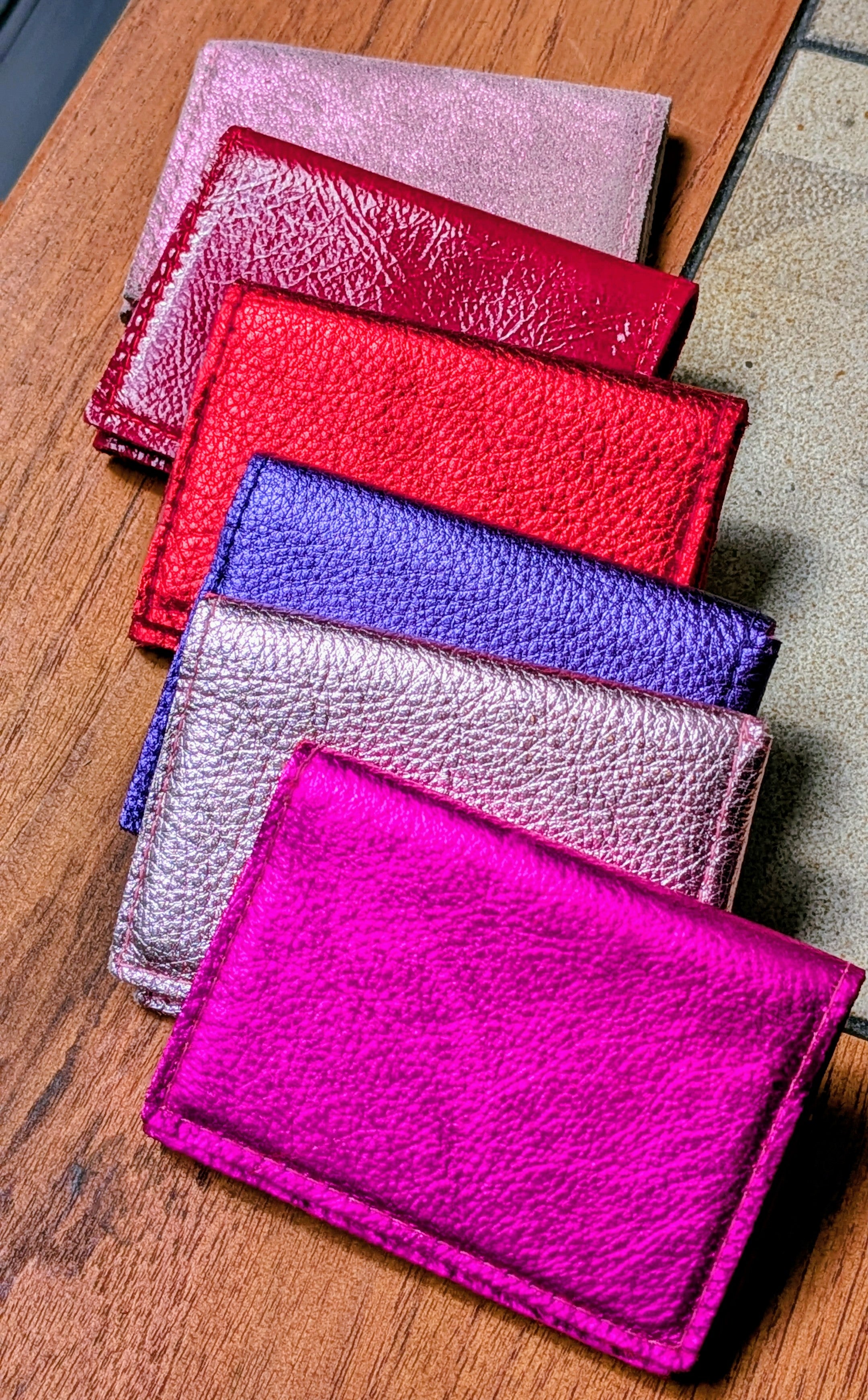 Kim White - Wallet - Red/Pink/Purple