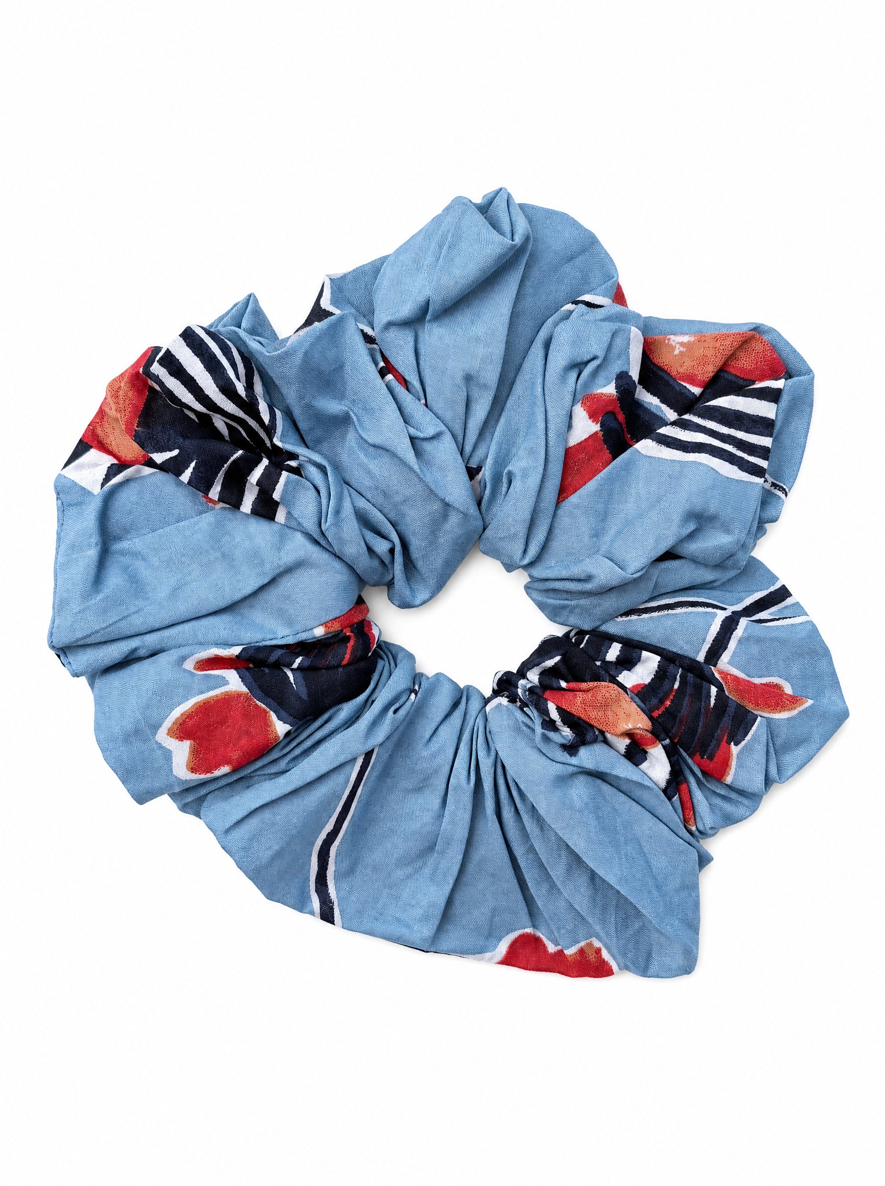 Scrunchie - Sky Aralia
