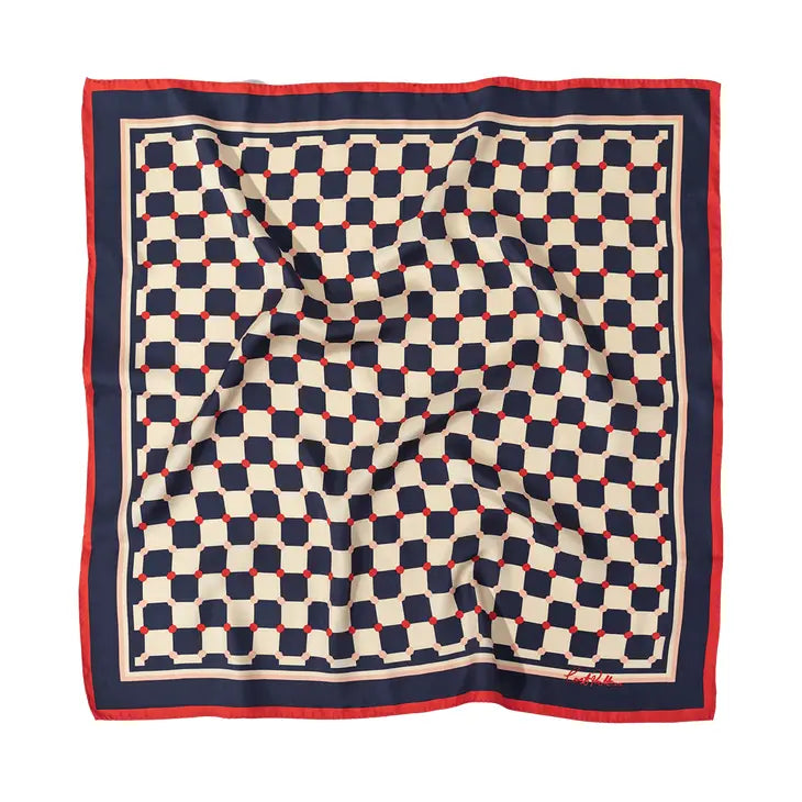 Lost Pattern NYC Silk Bandana Scarf