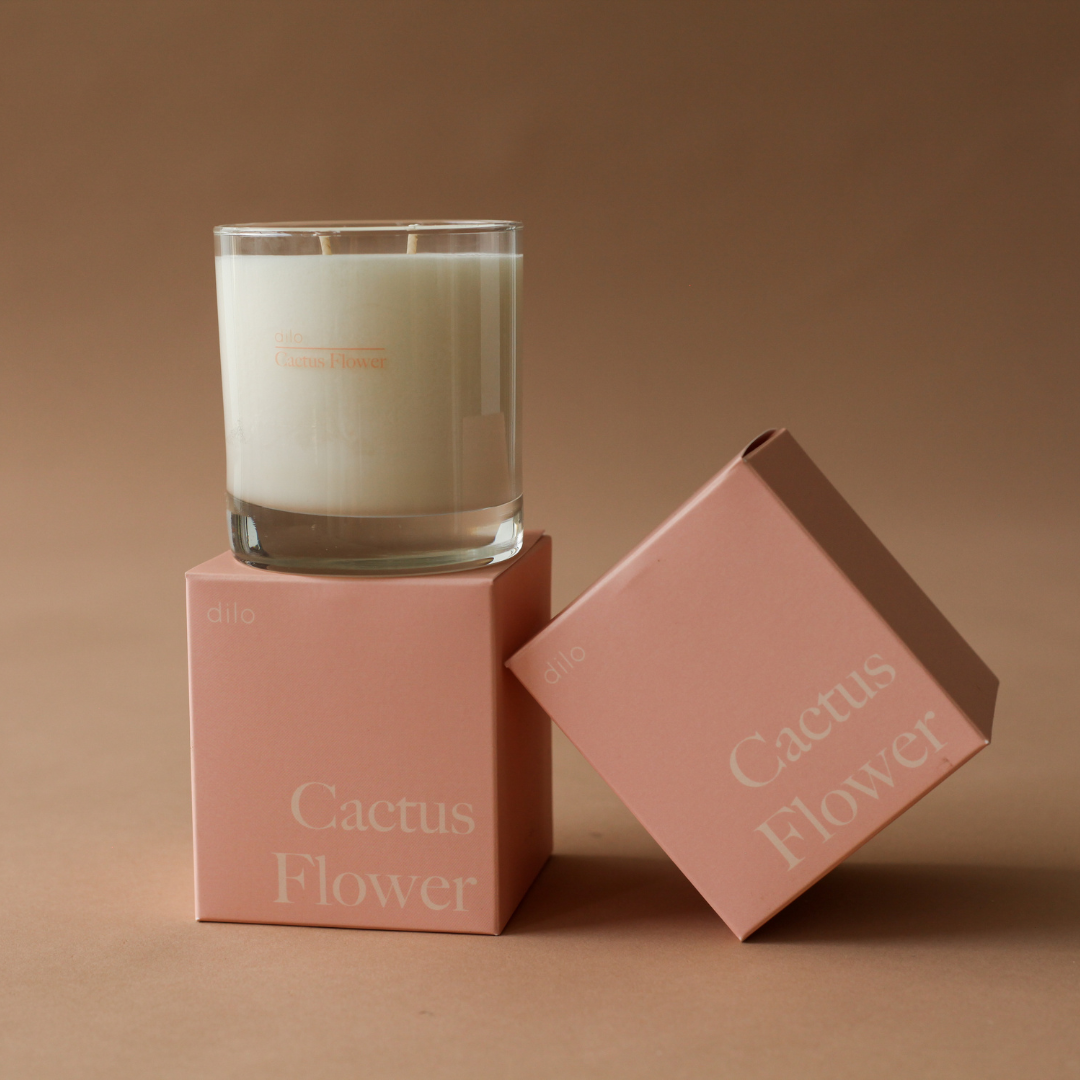 dilo- CACTUS FLOWER CANDLE