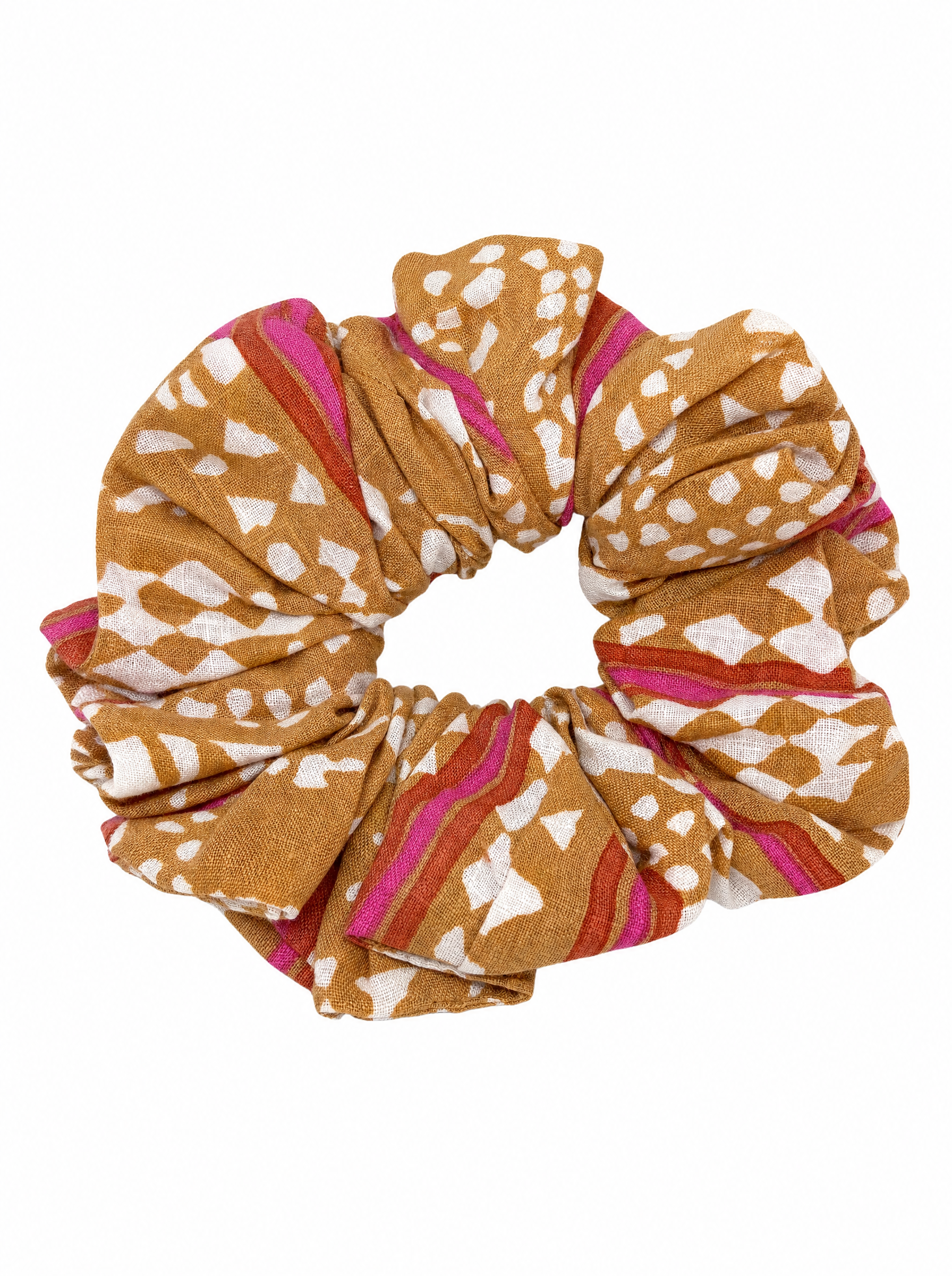Scrunchie - Gold Mirage